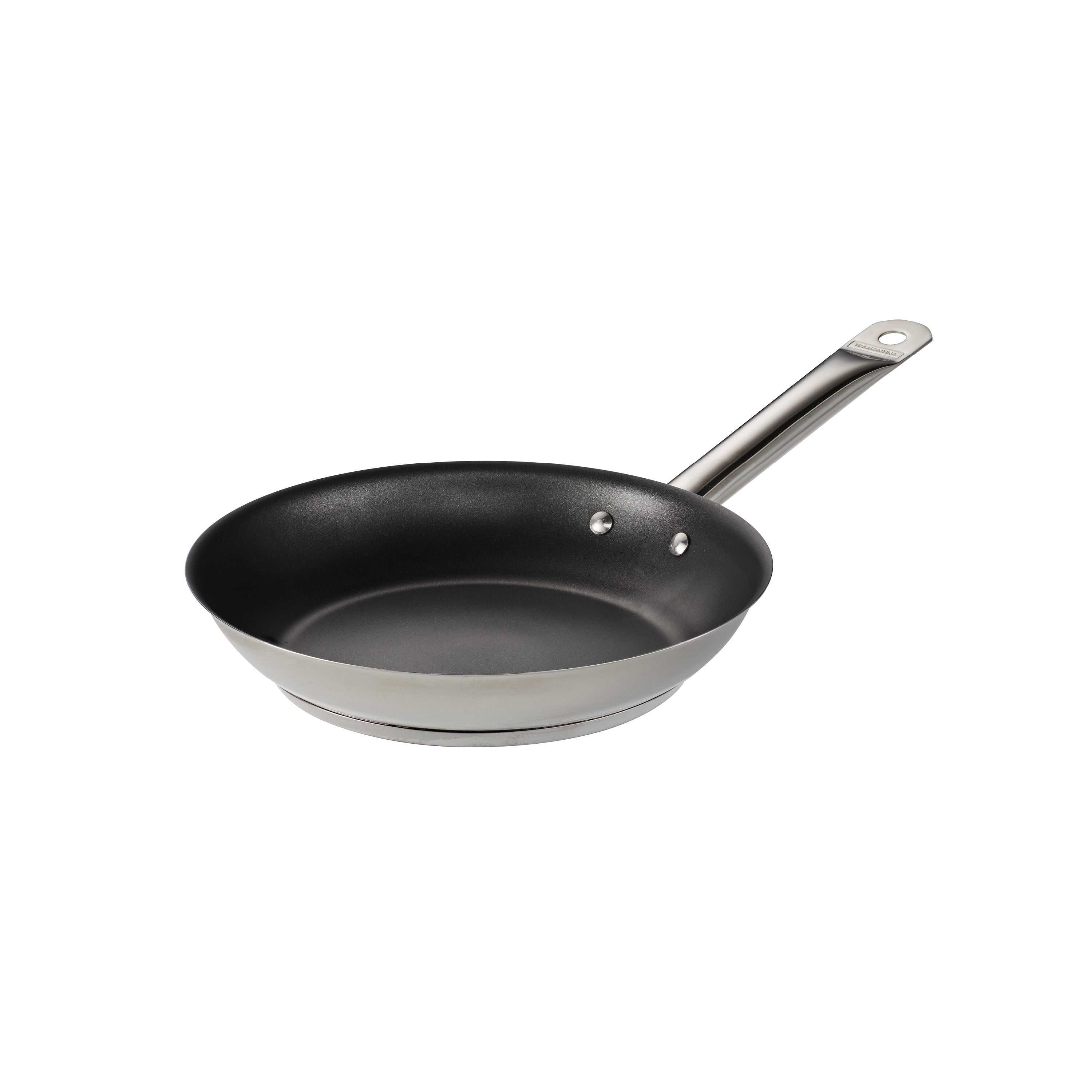 tramontina-tri-ply-base-stainless-steel-fry-pan-with-reinforced-nonstick-interio image 1