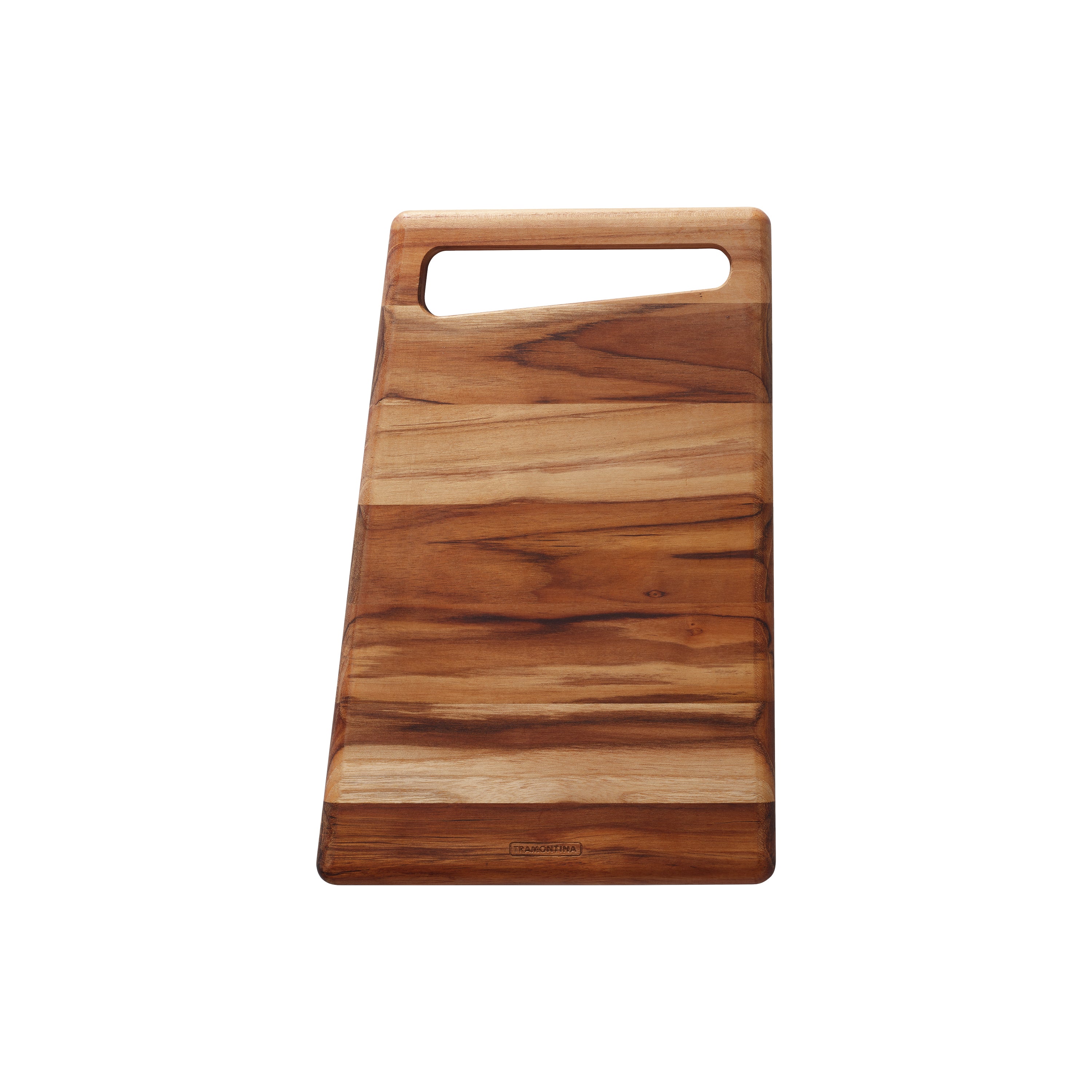 tramontina-13-25-in-x-9-in-teak-wood-rectangle-cutting-board-brazilian-teak-knif image 4