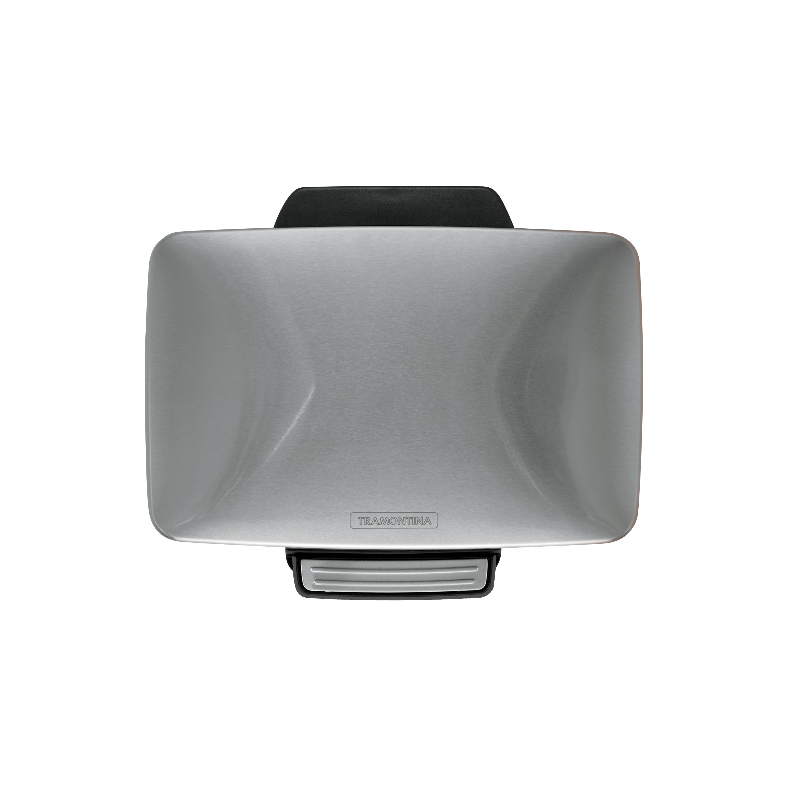 tramontina-13-gallon-rectangle-stainless-steel-step-trash-can-with-soft-close-li image 7