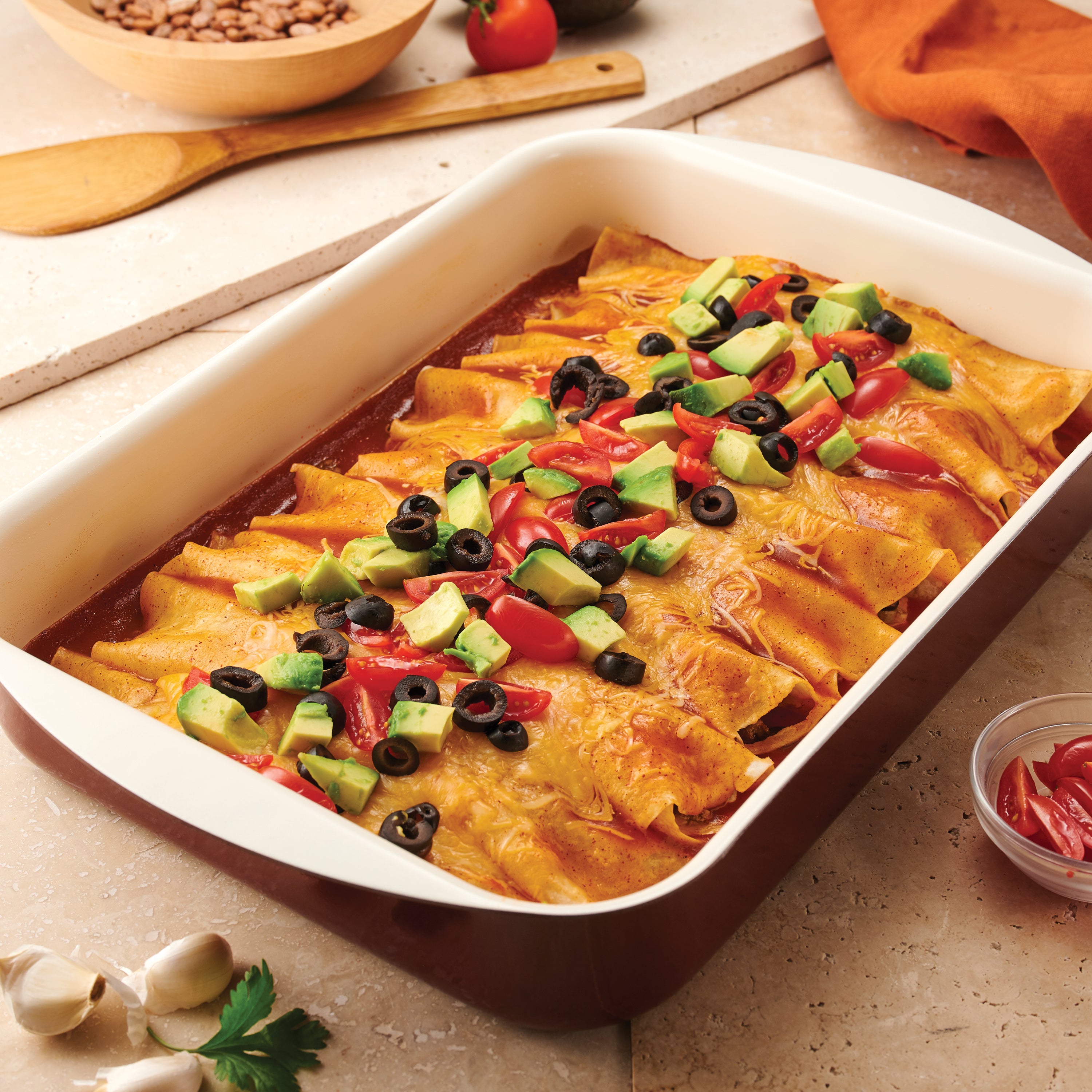 tramontina-14-x-10-inch-ceramic-roasting-pan-metallic-copper-pfoa-pfas-free image 2