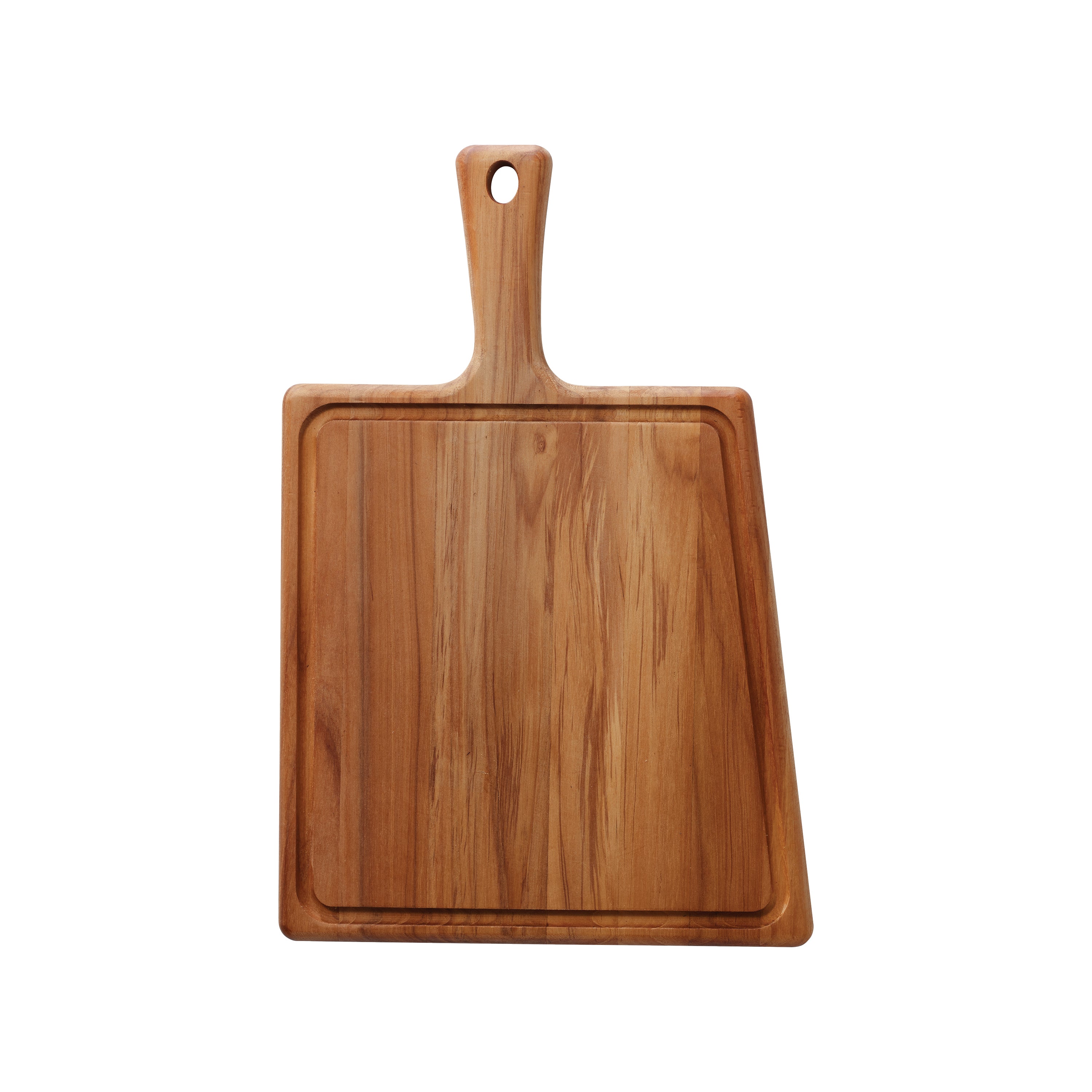 tramontina-15-75-in-x-10-5-in-teak-wood-rectangle-cutting-board-with-handle-juic image 4