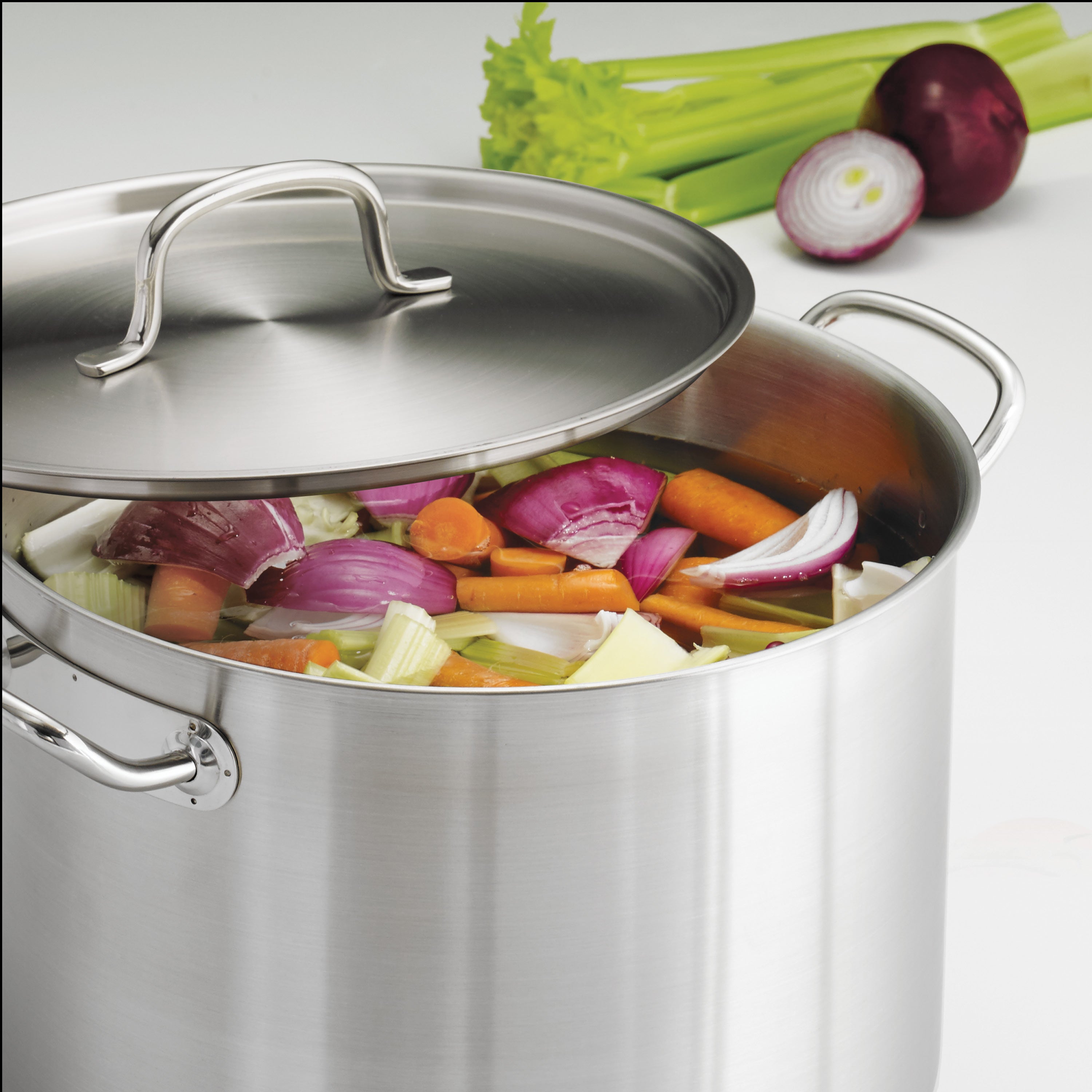 tramontina-pro-line-stainless-steel-covered-stock-pot-pfoa-pfas-free-large-volum image 2