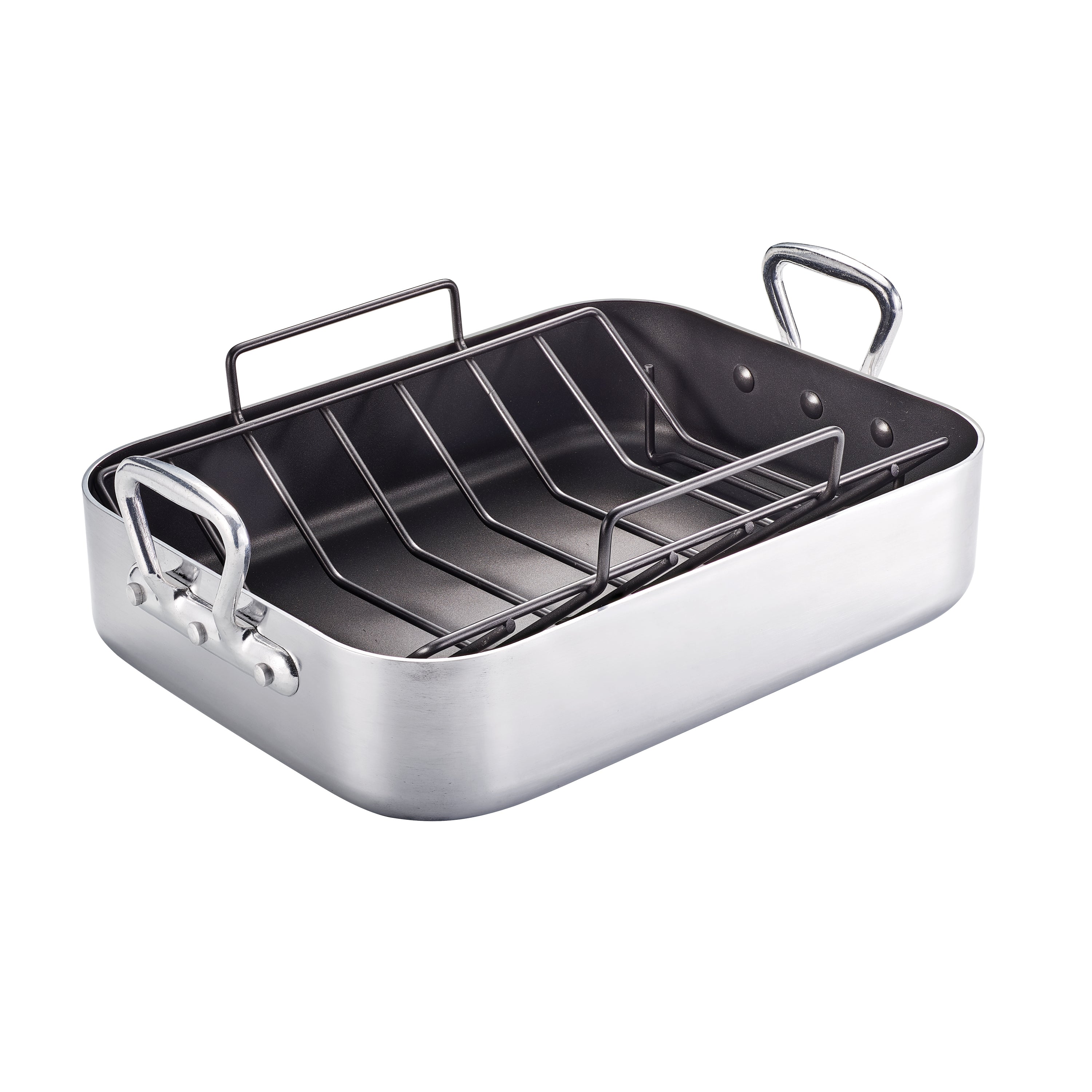 tramontina-16-inch-nonstick-roasting-pan-with-v-rack image 1