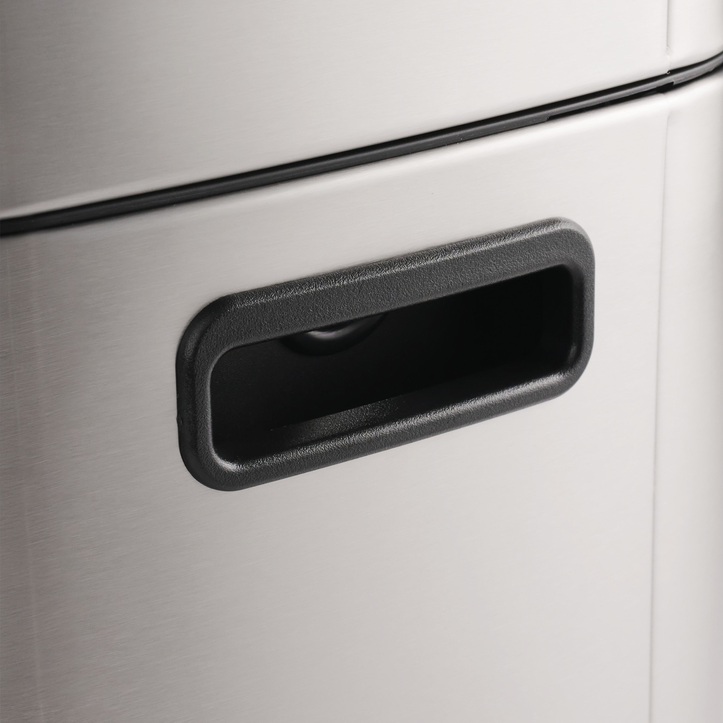 tramontina-2-11-gallon-stainless-steel-square-open-top-waste-bin image 3