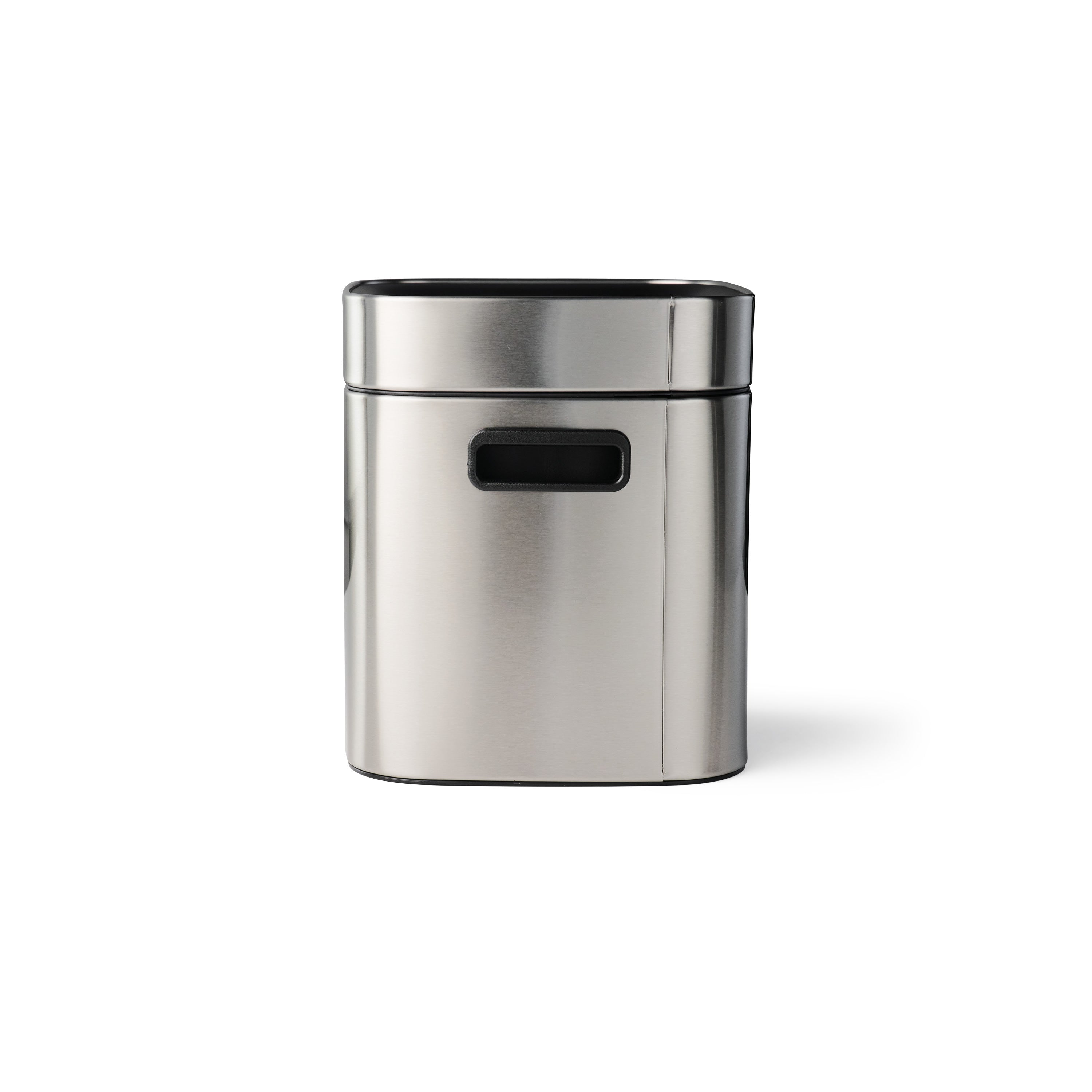 tramontina-2-11-gallon-stainless-steel-square-open-top-waste-bin image 2