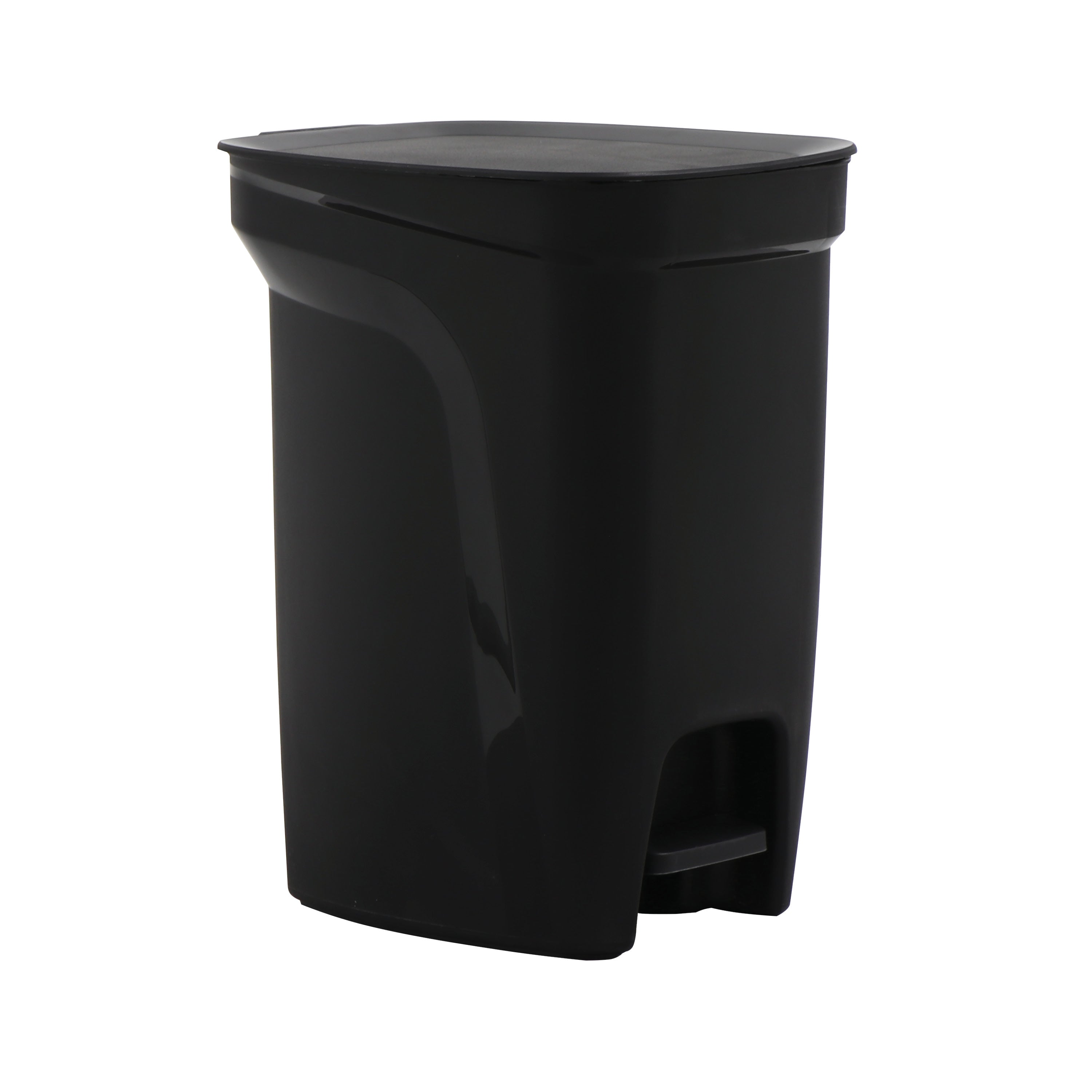 tramontina-plastic-trash-bin-with-step-pedal-hands-free-polypropylene-waste-can- image 1