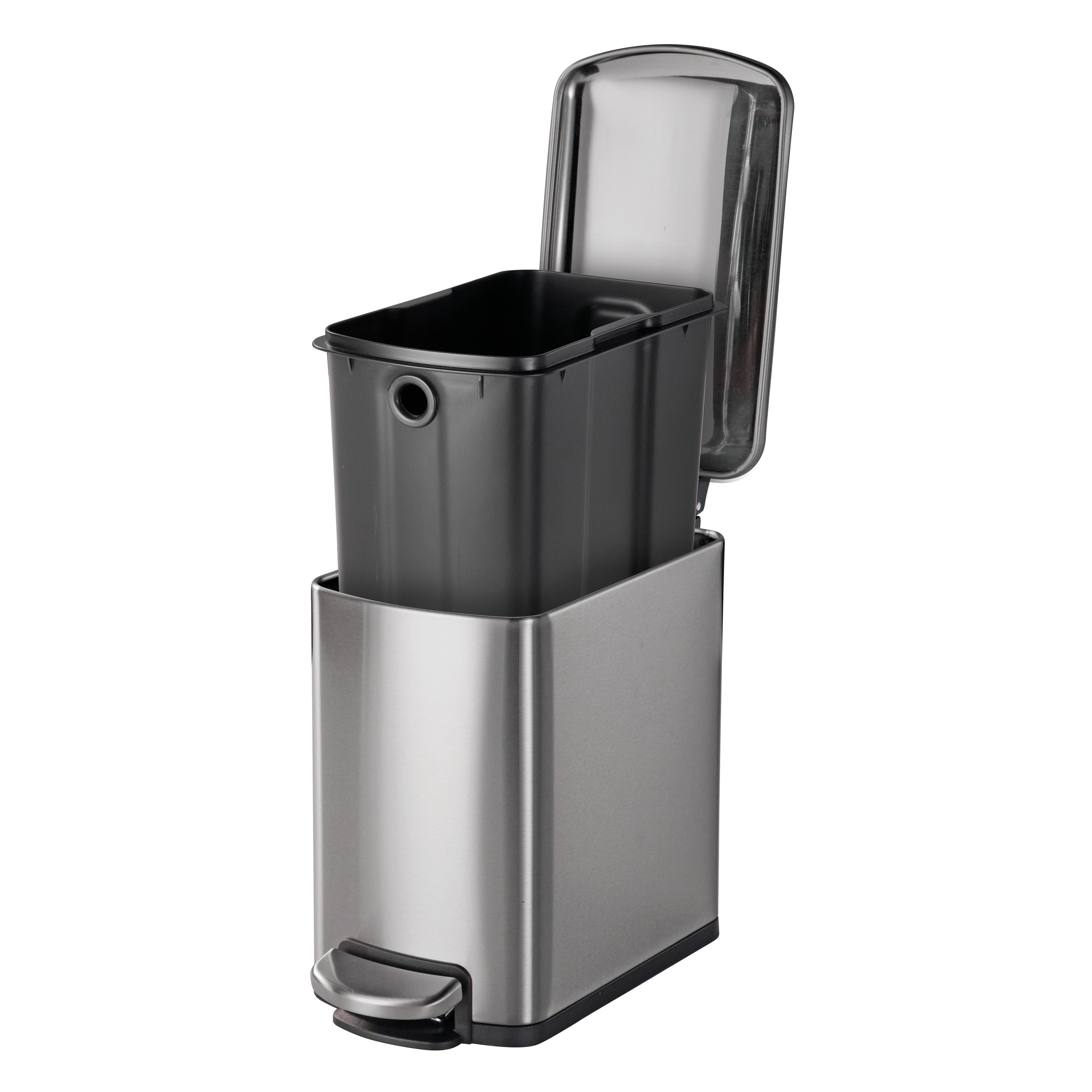 tramontina-step-trash-cans-2-pack-1-6-gallon-stainless-steel-pedal-cans-with-rem image 3