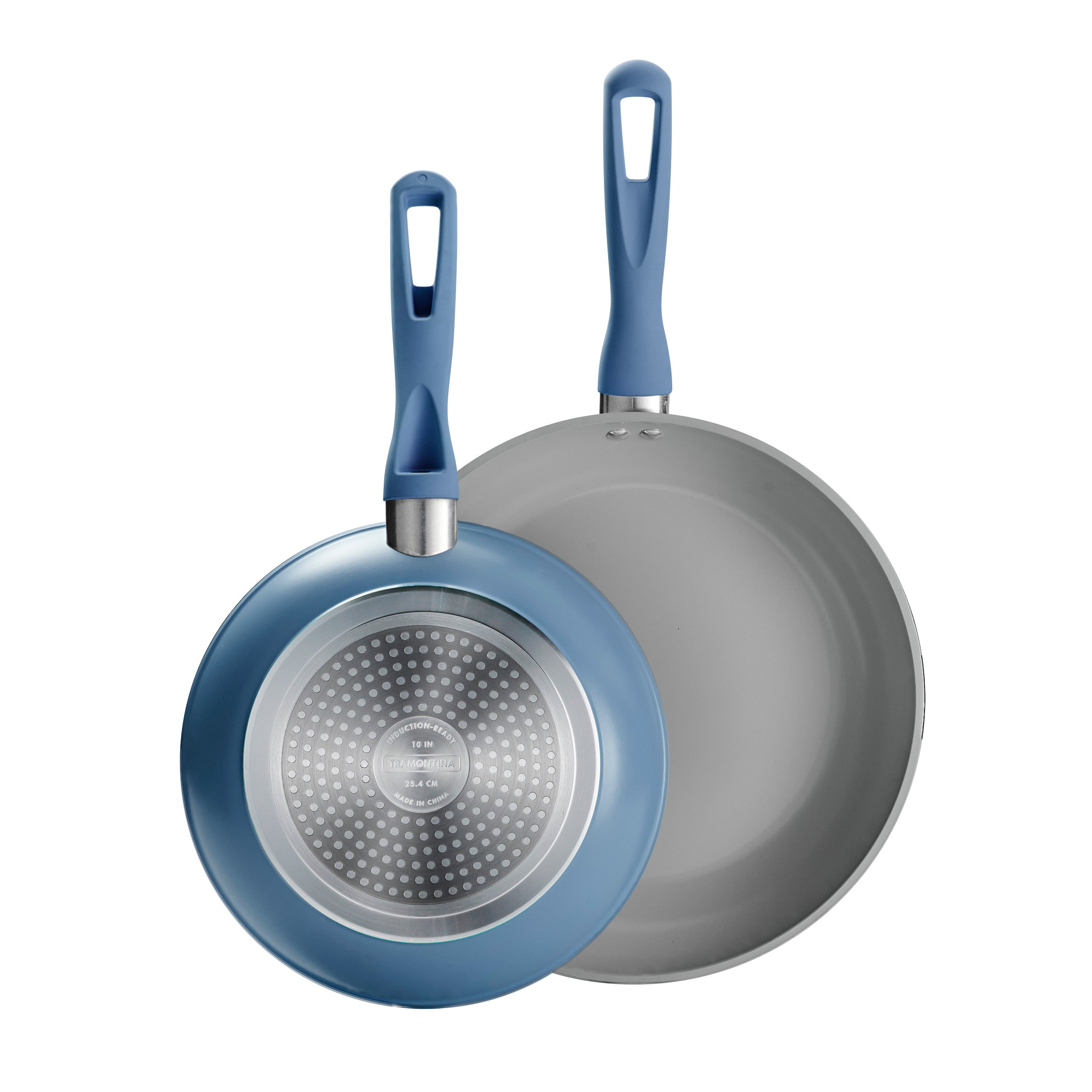 tramontina-solara-10-inch-and-12-inch-aluminum-saute-pans-ceramic-nonstick-set image 1