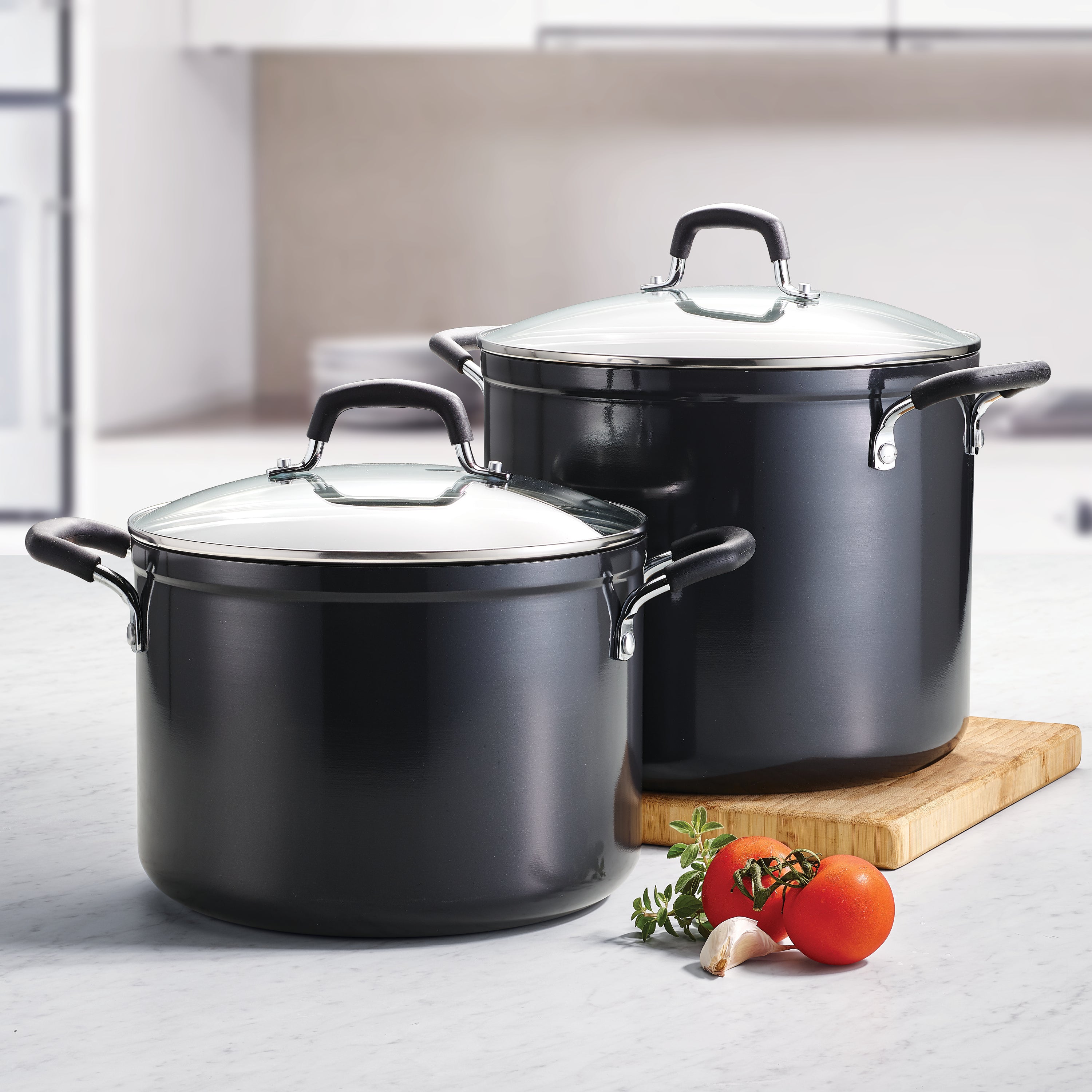tramontina-4-piece-nonstick-aluminum-stock-pot-set-8-quart-12-quart-with-glass-l image 2