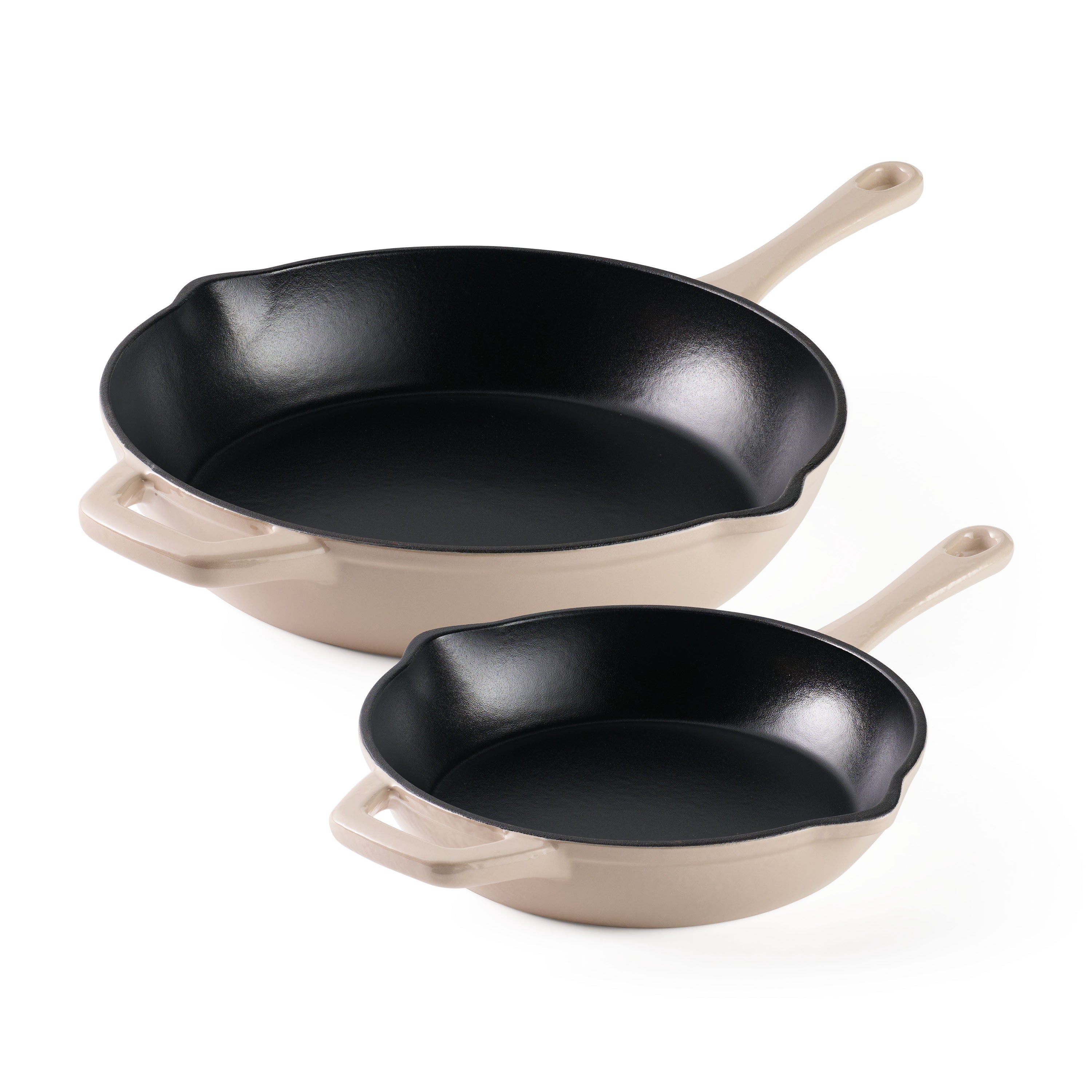 tramontina-9-inch-12-inch-enameled-cast-iron-skillet-set-2-piece-oven-safe-fry-p image 3
