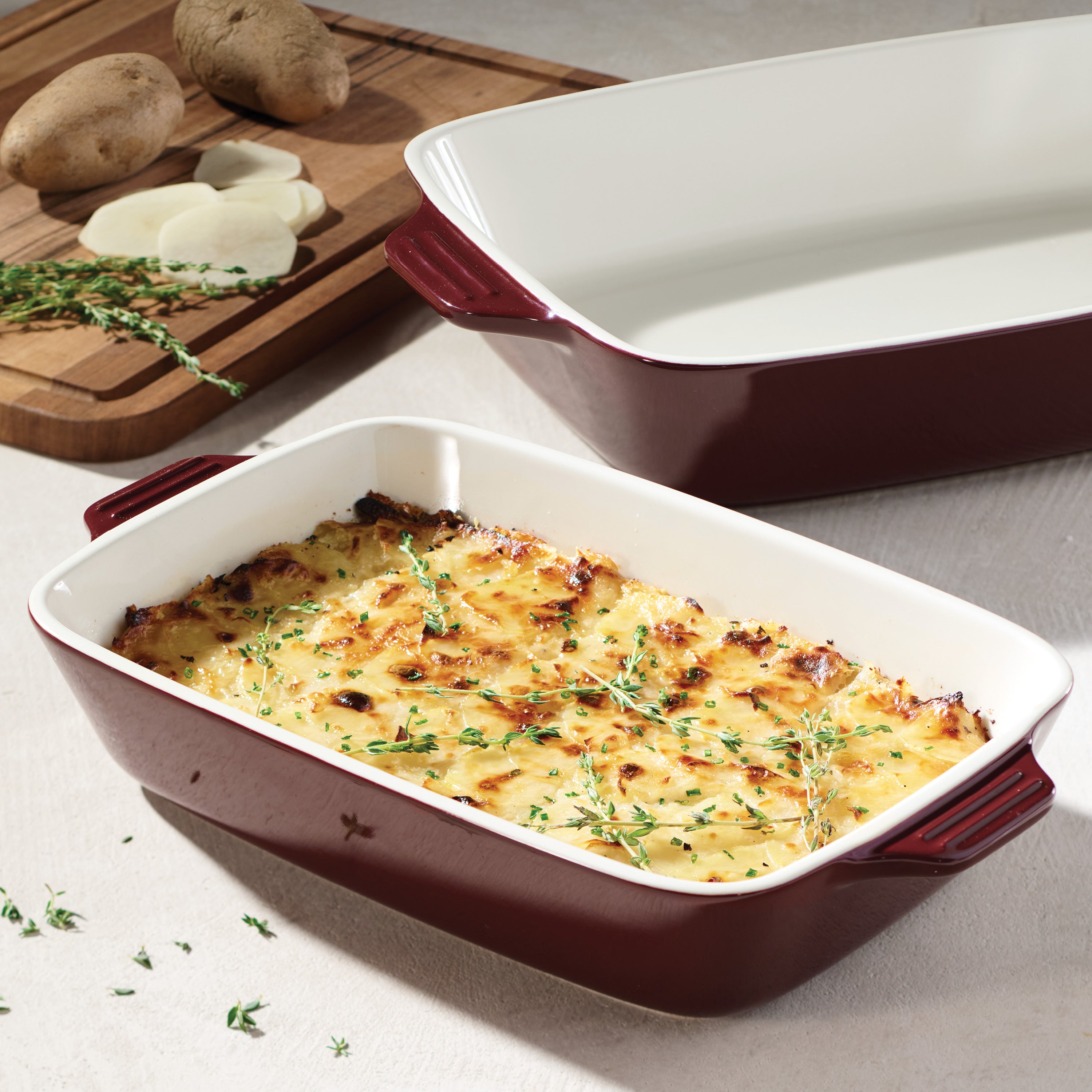 tramontina-2-piece-ceramic-bakeware-set-13-inch-and-16-5-inch-baking-dishes image 2