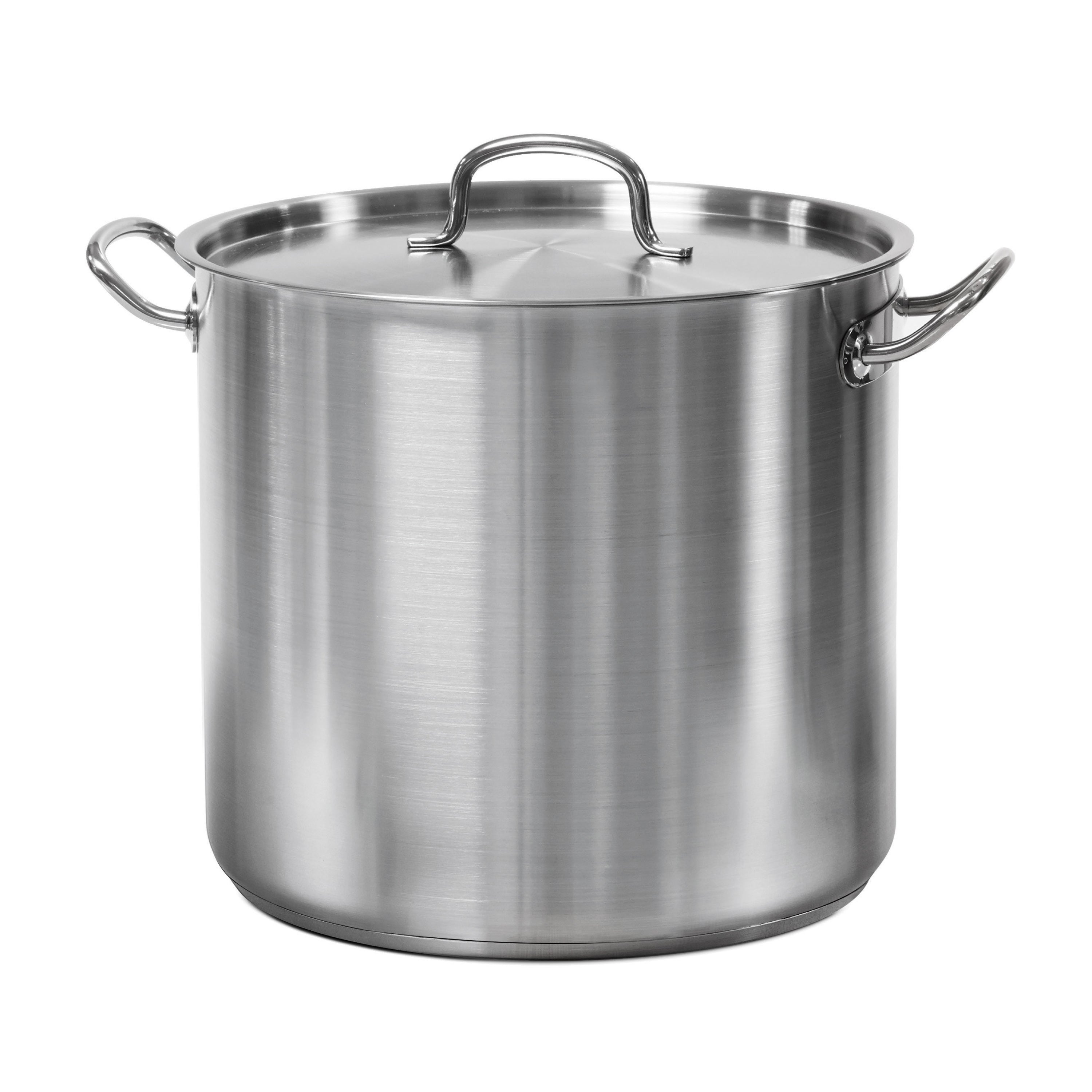 tramontina-pro-line-stainless-steel-covered-stock-pot-pfoa-pfas-free-large-volum image 1