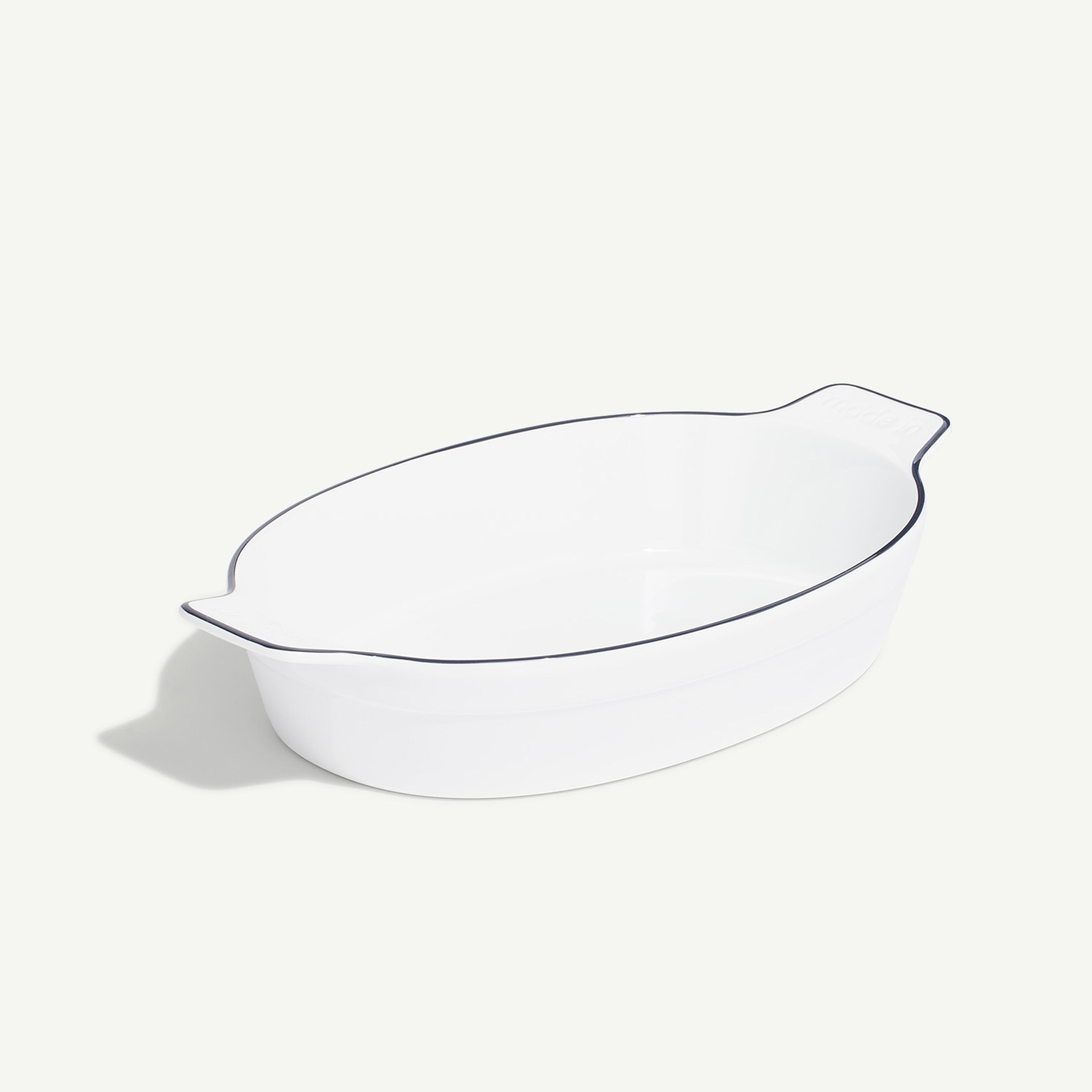 made-in-factory-seconds-oval-baking-dish-porcelain-gratin-baking-dish image 3