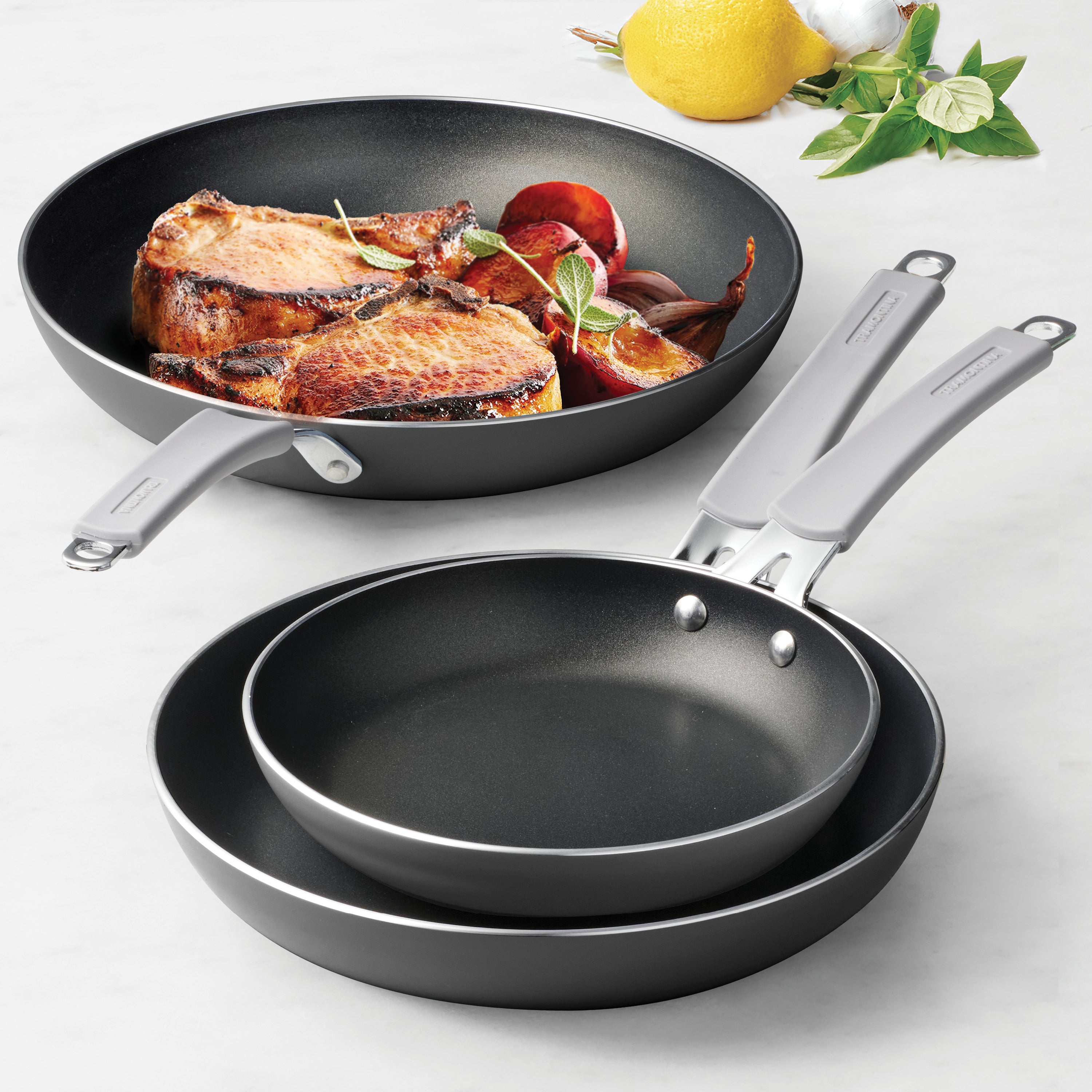 tramontina-culinary-collection-3-piece-nonstick-fry-pan-set-heavy-gauge-aluminum image 4
