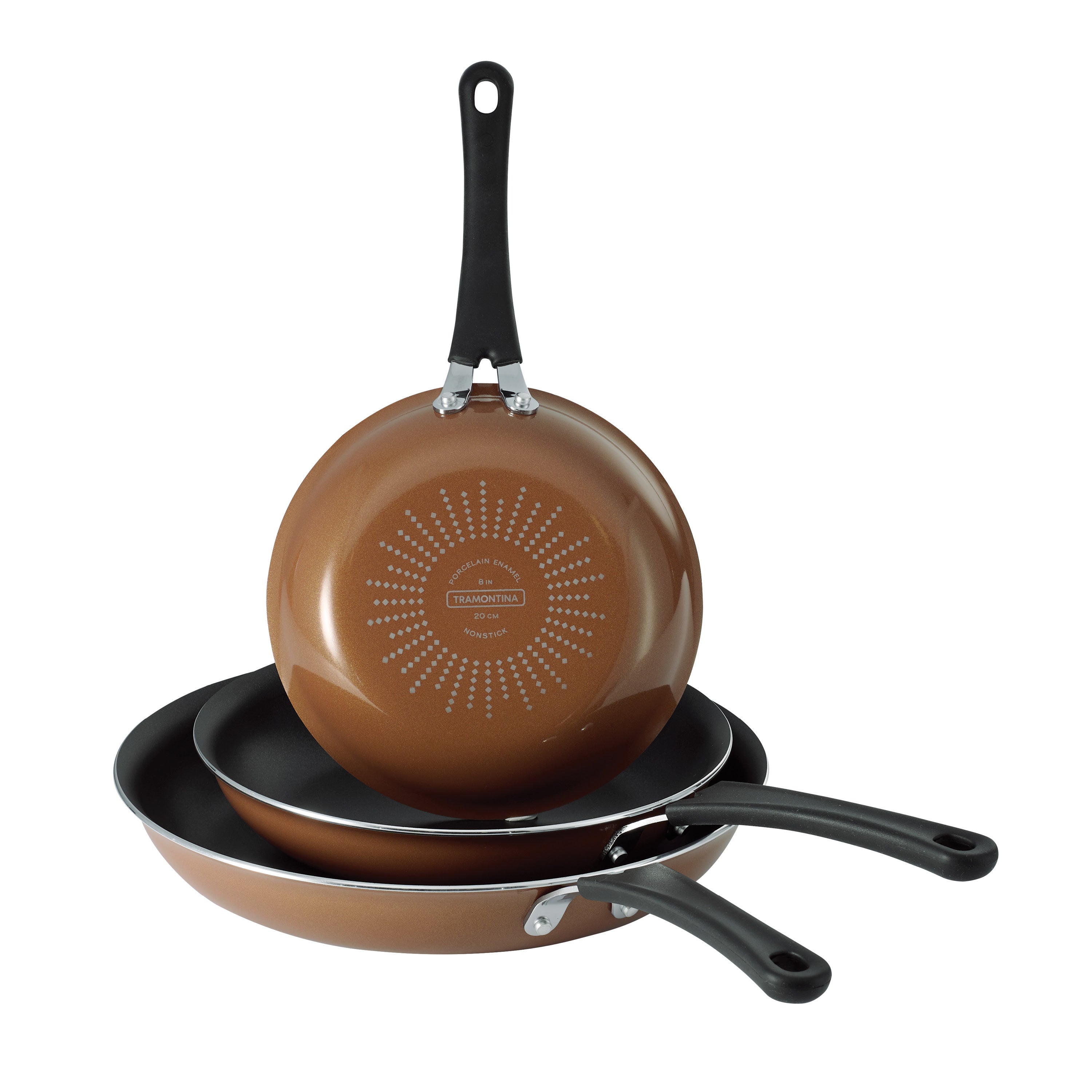 tramontina-3-piece-porcelain-enamel-nonstick-fry-pan-set-8-inch-10-inch-12-inch image 1