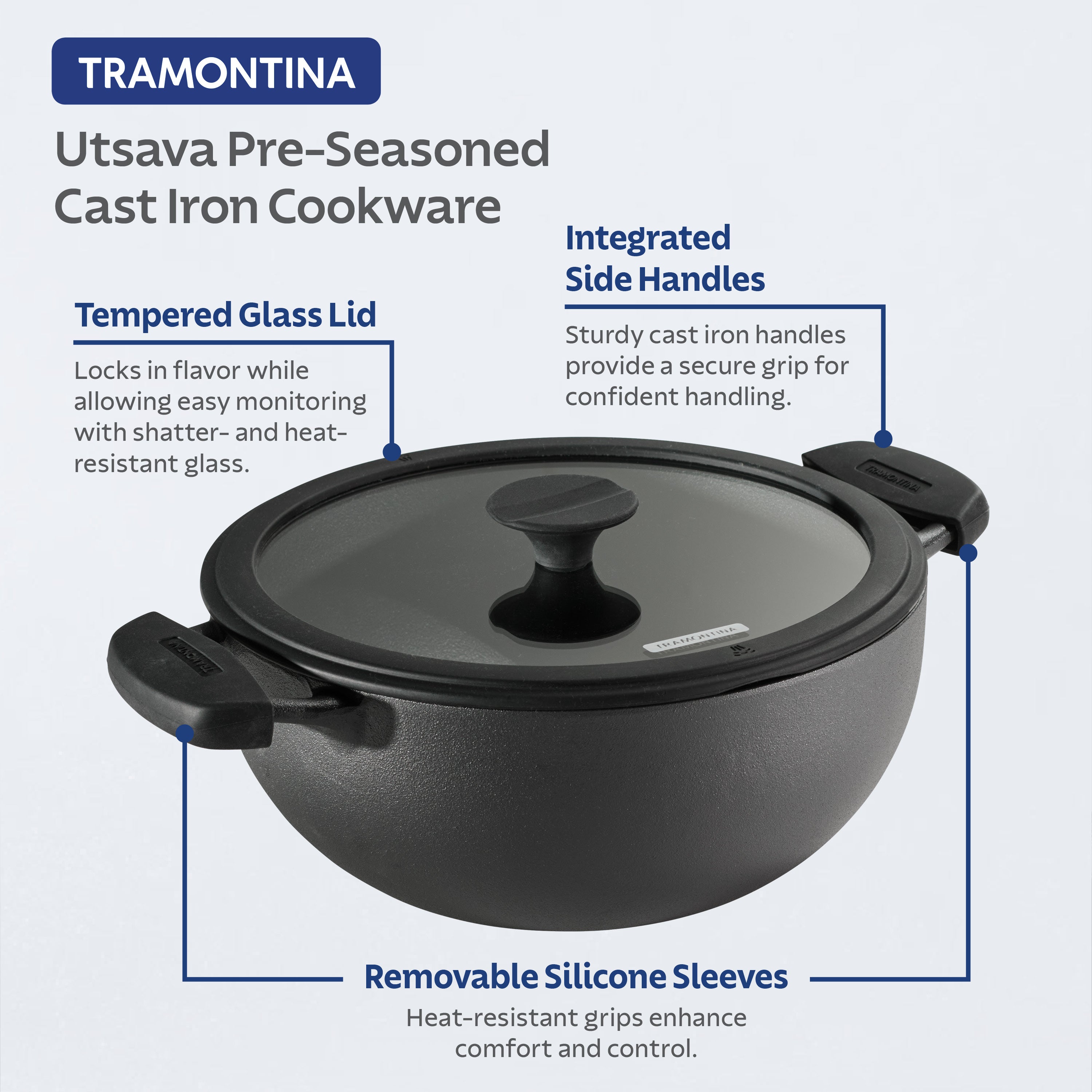 tramontina-3-piece-pre-seasoned-cast-iron-7-quart-deep-kadai-11-inch-flat-tawa-c image 4