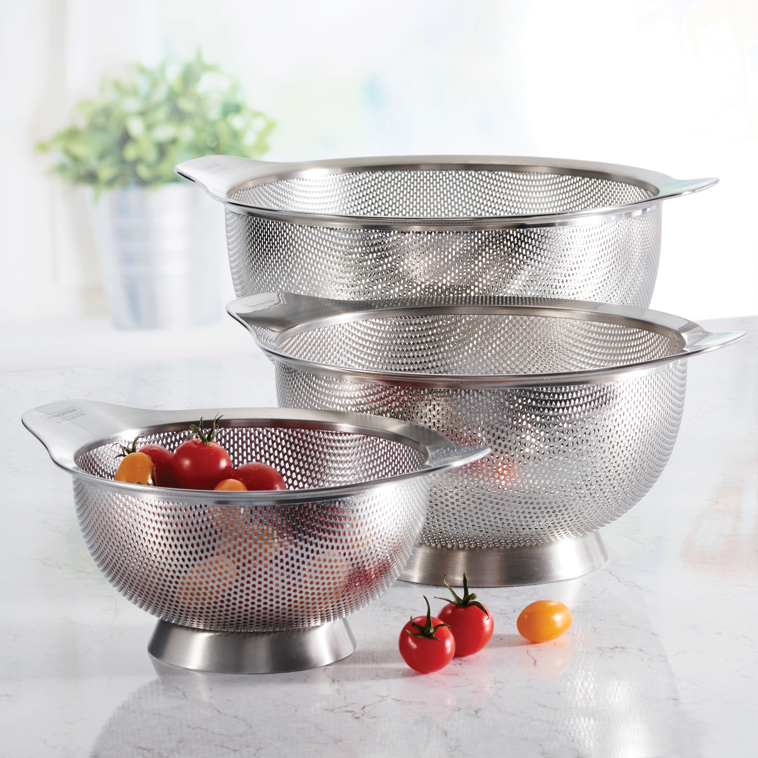 tramontina-gourmet-3-pack-stainless-steel-colanders-18-8-micro-perforated image 4