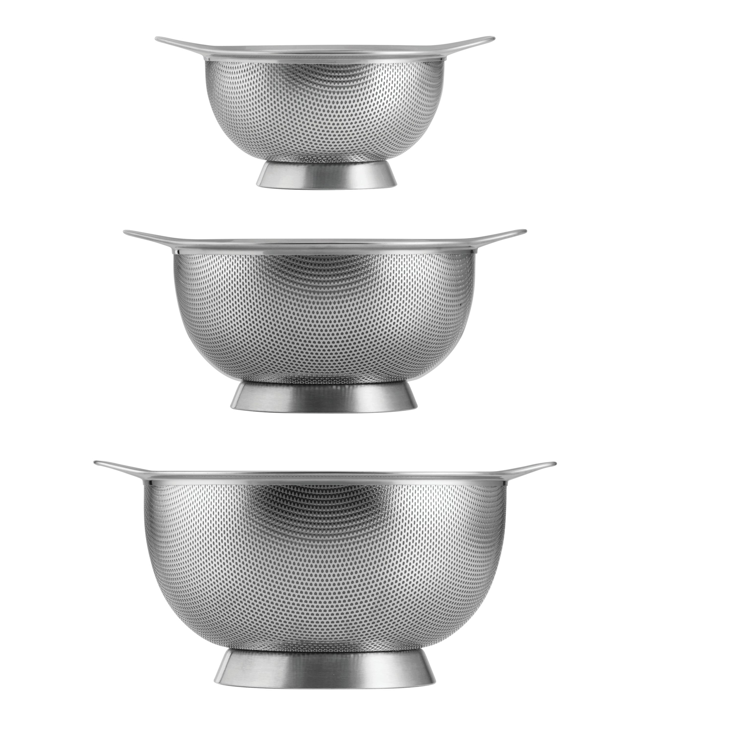 tramontina-gourmet-3-pack-stainless-steel-colanders-18-8-micro-perforated image 5