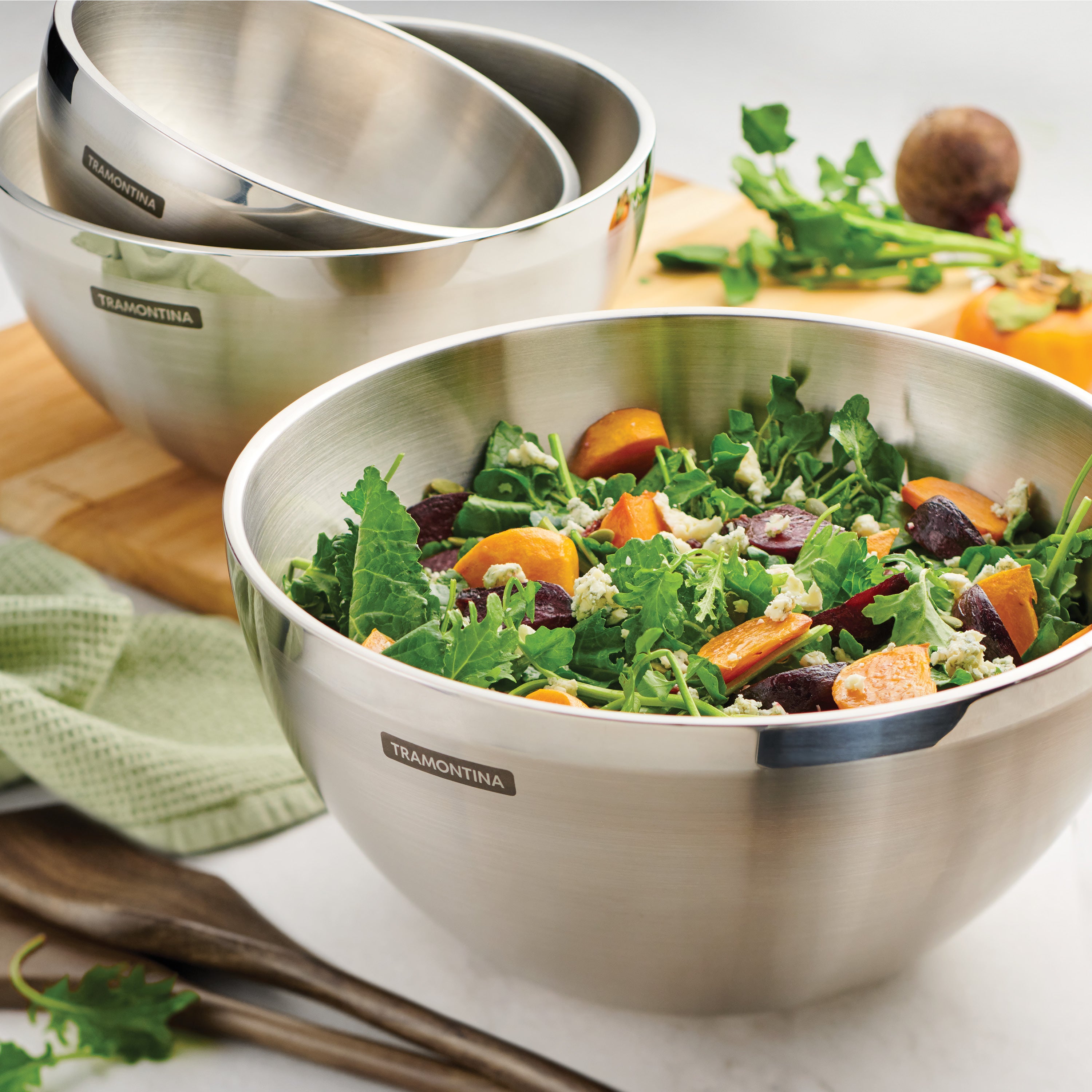 tramontina-3-piece-double-wall-stainless-steel-mixing-bowl-set-heavy-gauge-insul image 6