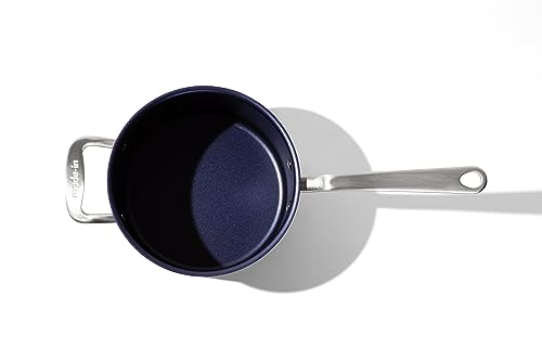 made-in-procoat-4-quart-non-stick-sauce-pan-harbour-blue-5-ply-stainless-clad-ma image 8