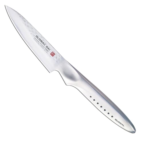 global-sai-sai-s02-4-inch-paring-knife-hammered-cromova-18-stainless-steel-ergon image 3