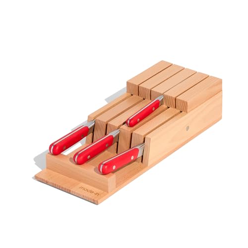 made-in-4-piece-knife-set-with-knife-organizer-8-chef-9-bread-6-nakiri-4-paring- image 4