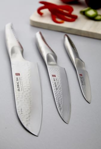 global-sai-3001-3-piece-knife-set-7-5-santoku-6-utility-and-3-5-paring-hammered- image 6