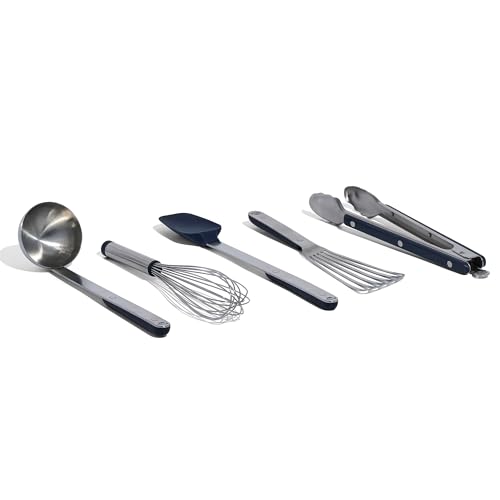 made-in-5-piece-stainless-steel-kitchen-utensil-set-ladle-tongs-whisk-spoonula-f image 8