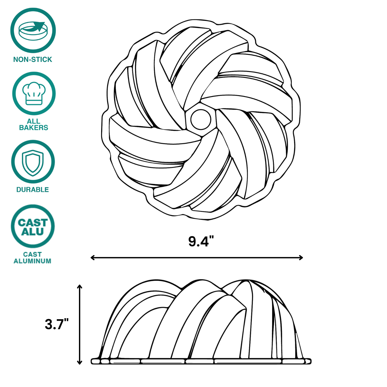 baker-s-secret-cordon-non-stick-cast-aluminum-fluted-tube-pan-9-inch-double-laye image 4
