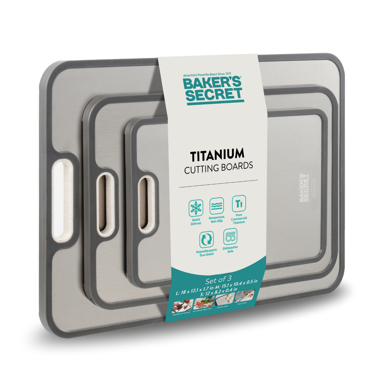 baker-s-secret-titanium-double-sided-cutting-board-set-pure-titanium-wheat-fiber image 1