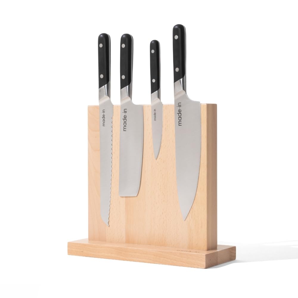 made-in-4-piece-knife-set-with-knife-block-chef-nakiri-bread-paring-full-tang-ni image 1