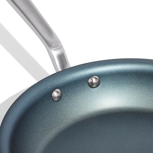 made-in-procoat-10-non-stick-frying-pan-silver-lake-5-ply-stainless-clad-nonstic image 8