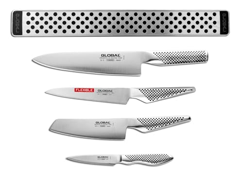 global-5-piece-magnetic-bar-knife-set-with-g-2-chef-s-gs-5-vegetable-gs-11-utili image 2