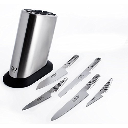 global-g-835-ws-6-piece-stainless-knife-block-set-japanese-steel-g-3-g-4-g-9-gs- image 2