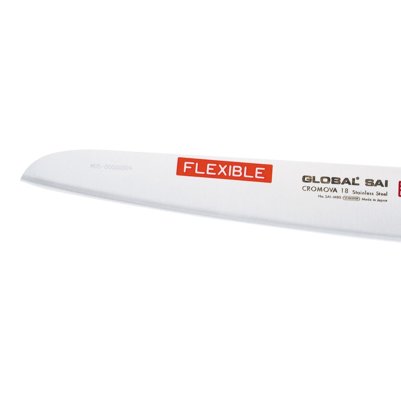 global-sai-m05-flexible-utility-knife-6-5-hammered-cordova-18-stainless-blade-sa image 2