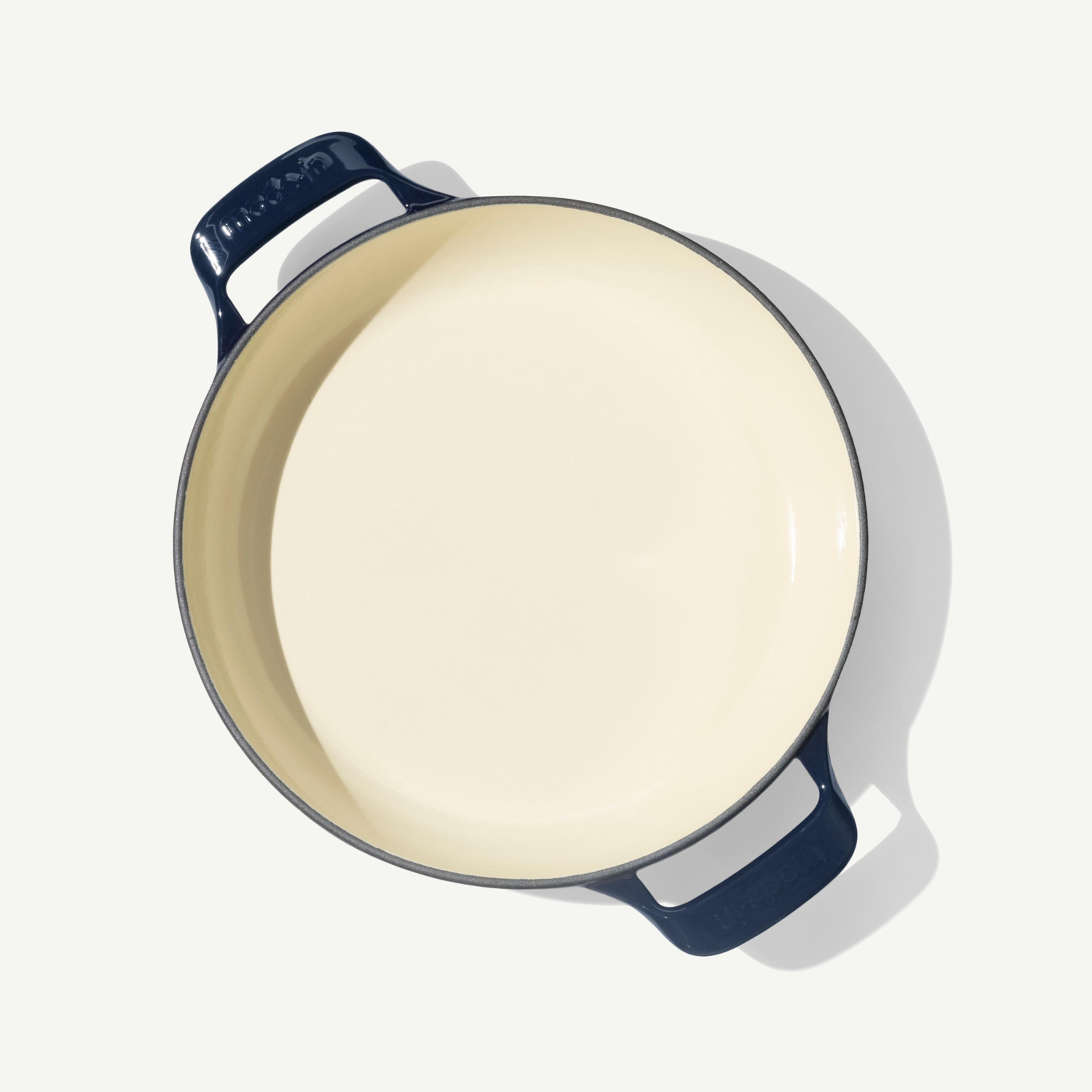 made-in-enameled-cast-iron-braiser-oven-safe-low-and-slow-braising-pan-for-short image 2