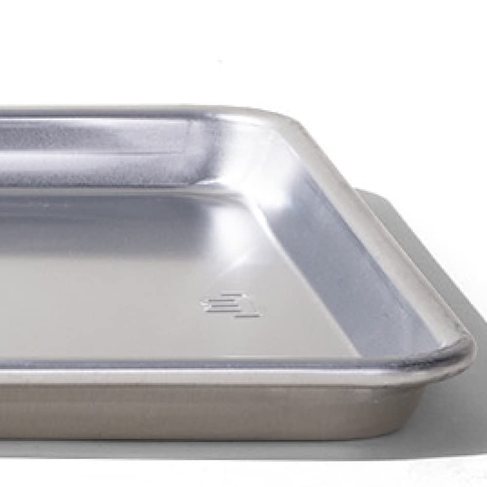 made-in-commercial-grade-aluminum-sheet-pan-13-x-17-75-half-size-professional-ba image 2