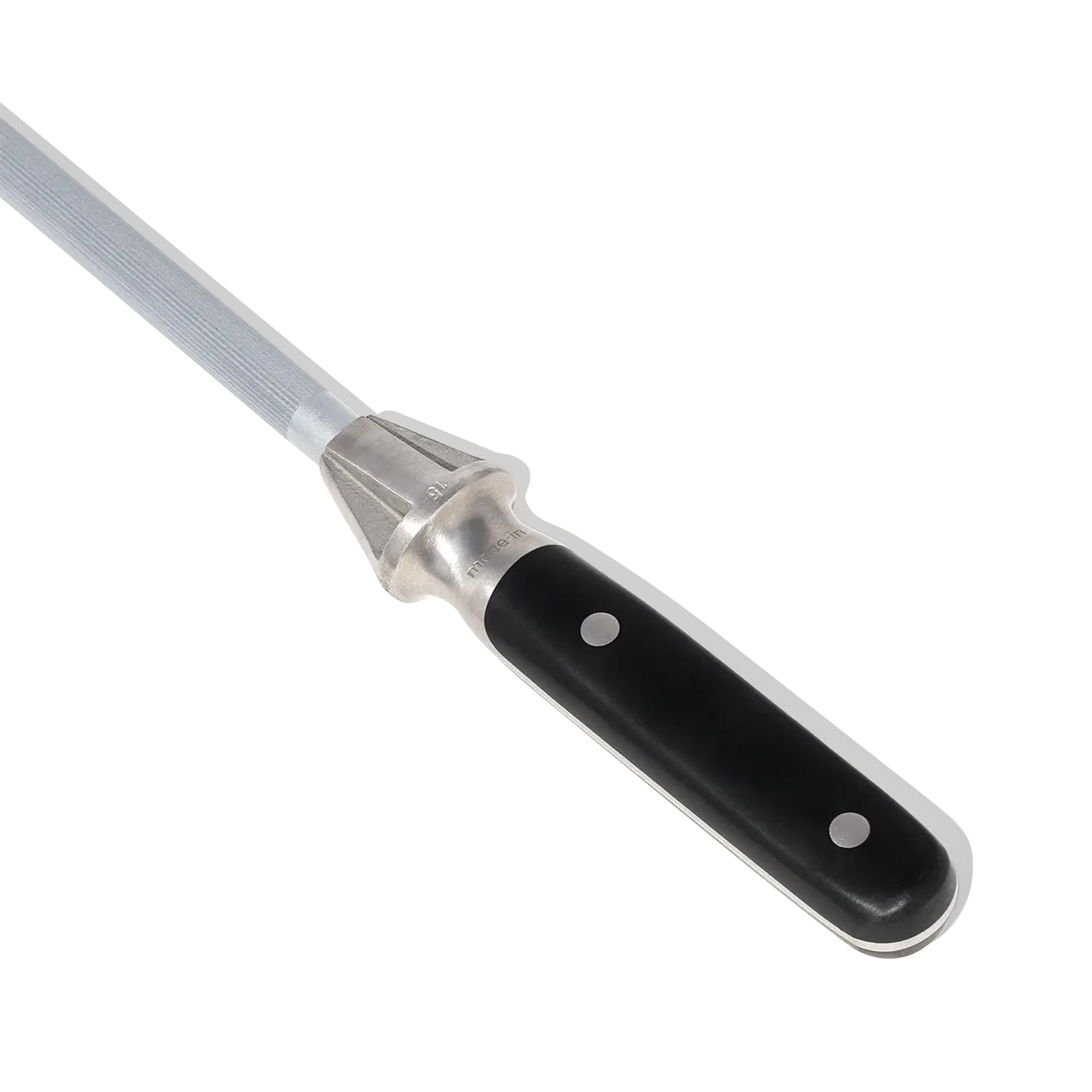 made-in-17-honing-steel-tungsten-steel-built-in-angle-guide-truffle-black-pom-ha image 2