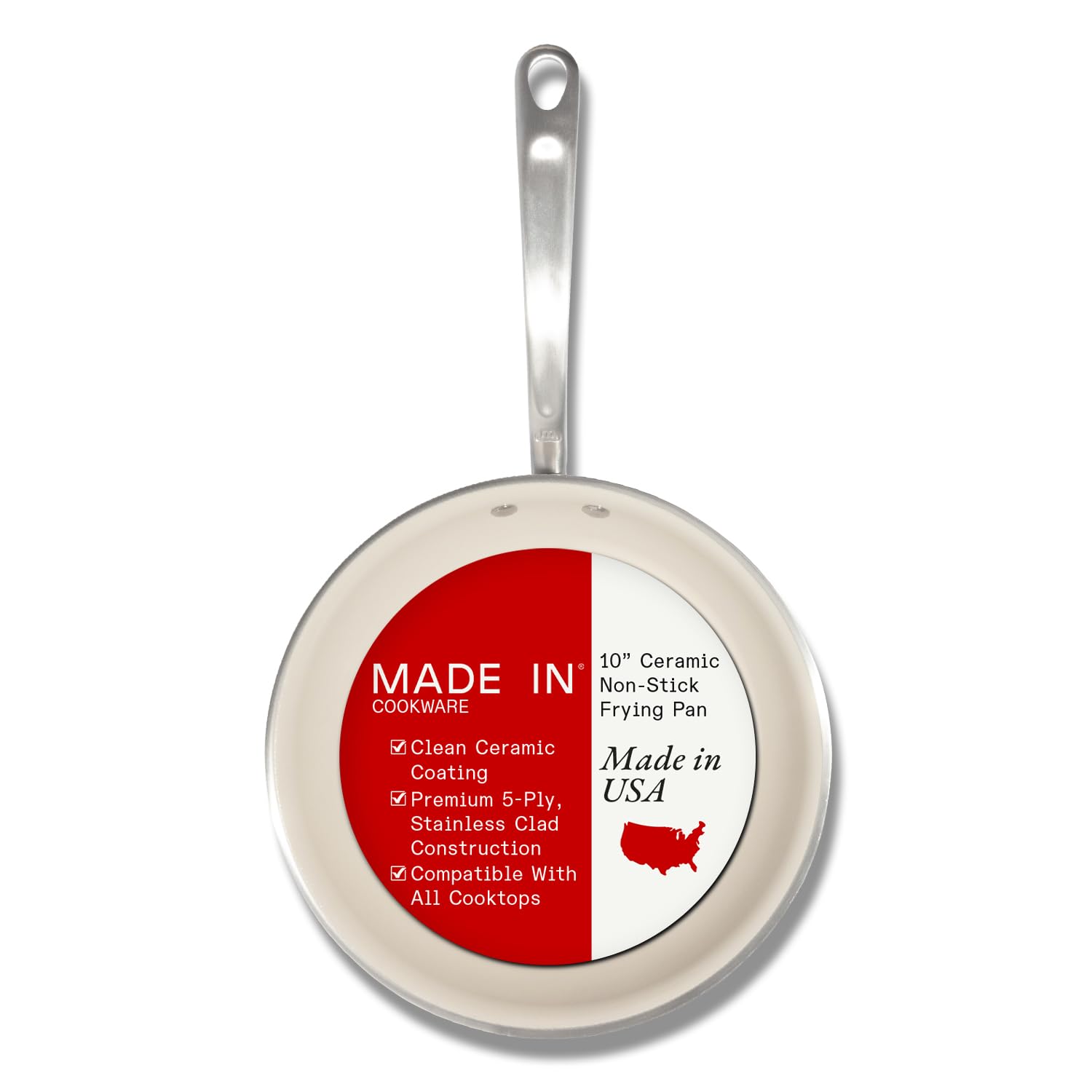 made-in-ceramiclad-1-0-10-inch-ceramic-non-stick-frying-pan-5-ply-stainless-clad image 1
