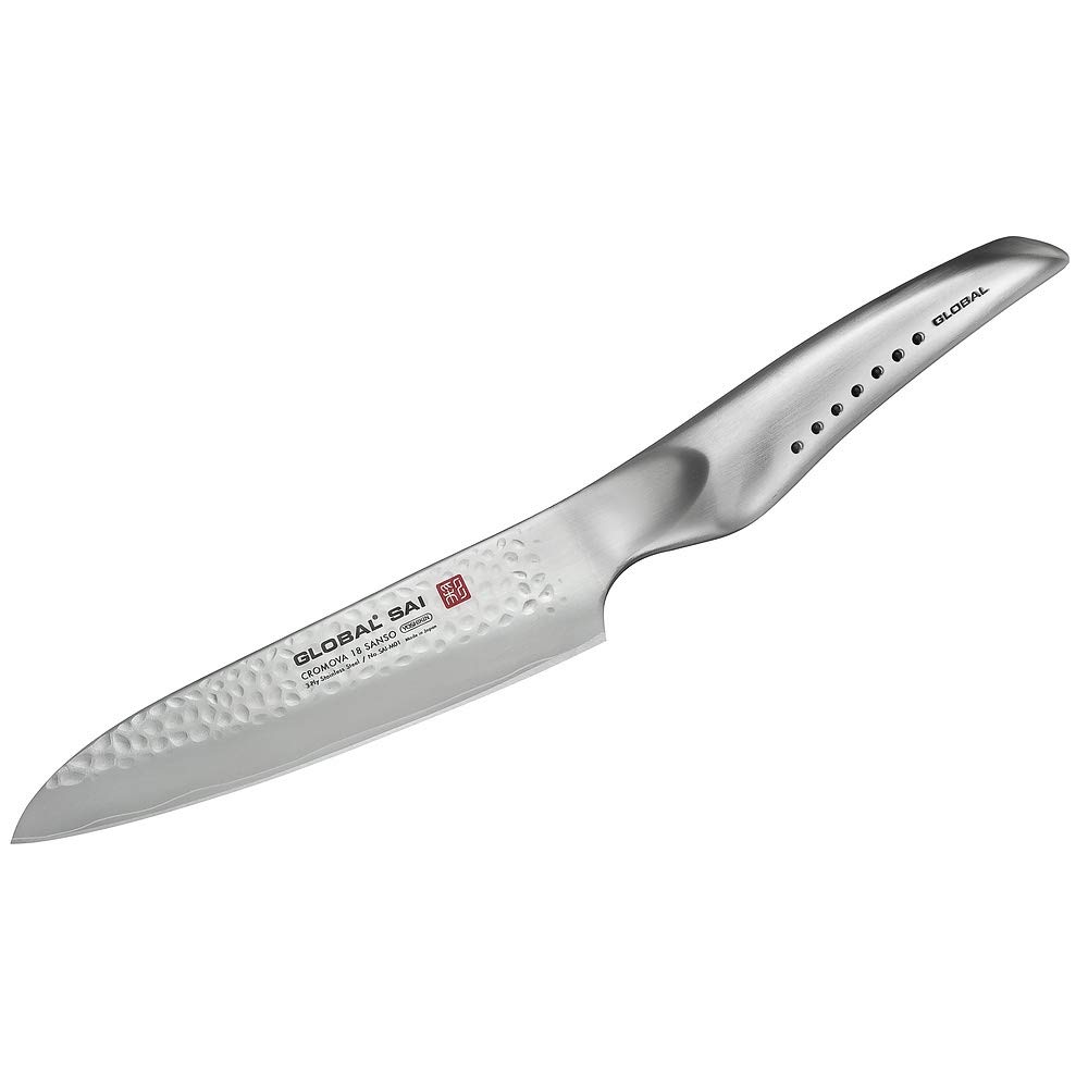 global-sai-m01-chef-s-knife-5-5-cordova-18-hammered-stainless-steel-samurai-dot- image 1
