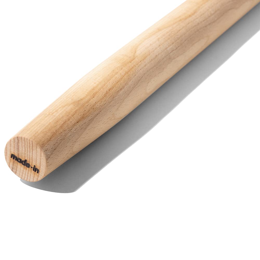 made-in-solid-beechwood-french-tapered-rolling-pin-20-crafted-in-hungary image 2