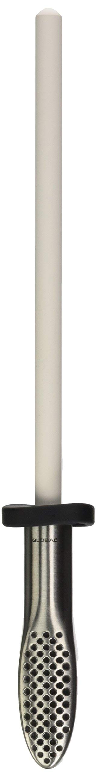 global-g-74-8-5-ceramic-rod-knife-sharpener-stainless-steel-handle-with-finger-g image 1
