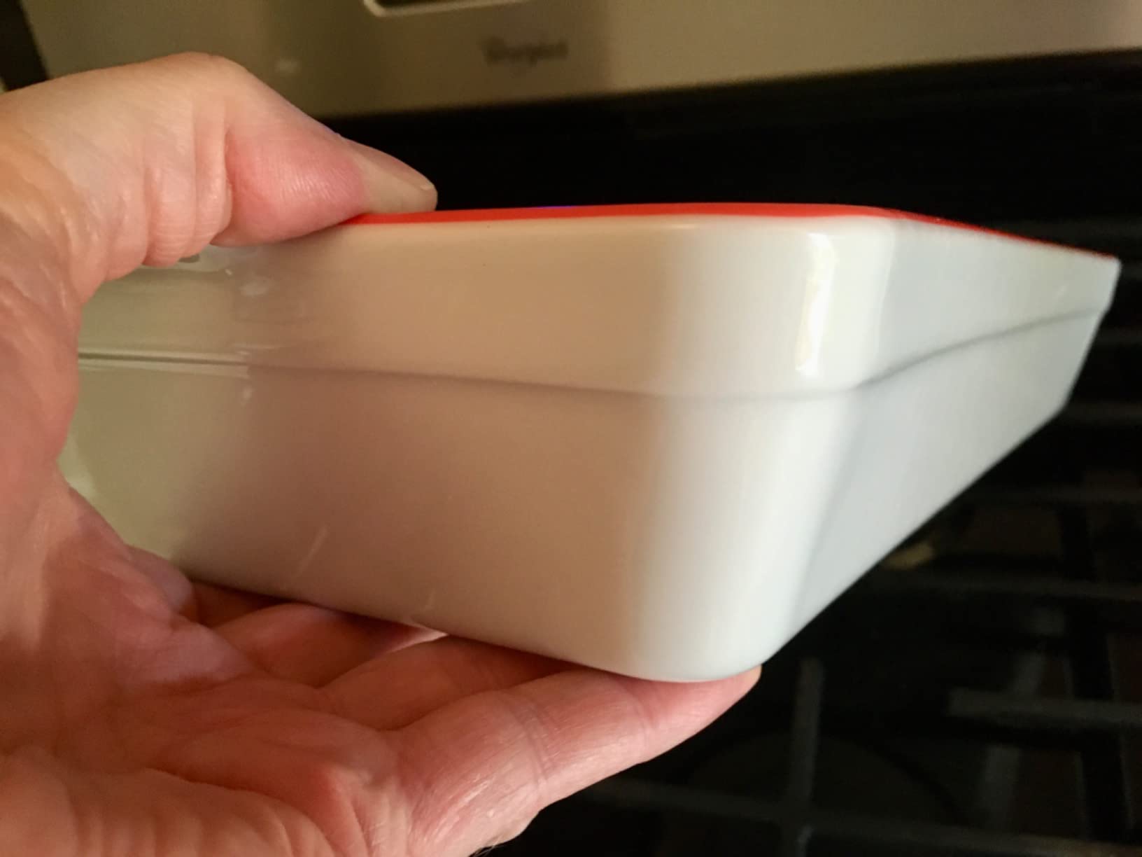 Solid casserole dish
