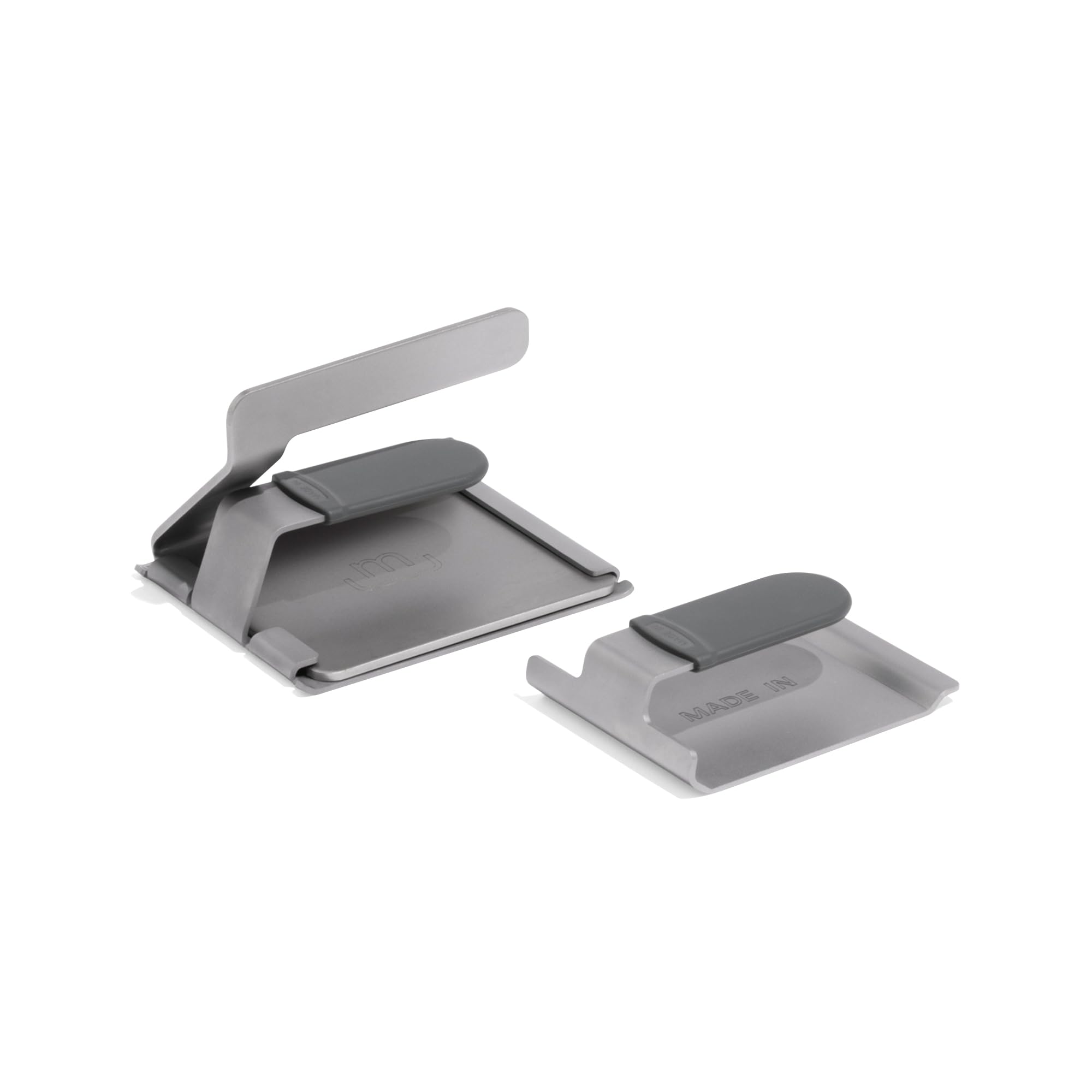 made-in-2-piece-weighted-press-set-13-oz-and-20-oz-304-stainless-steel-graduated image 1