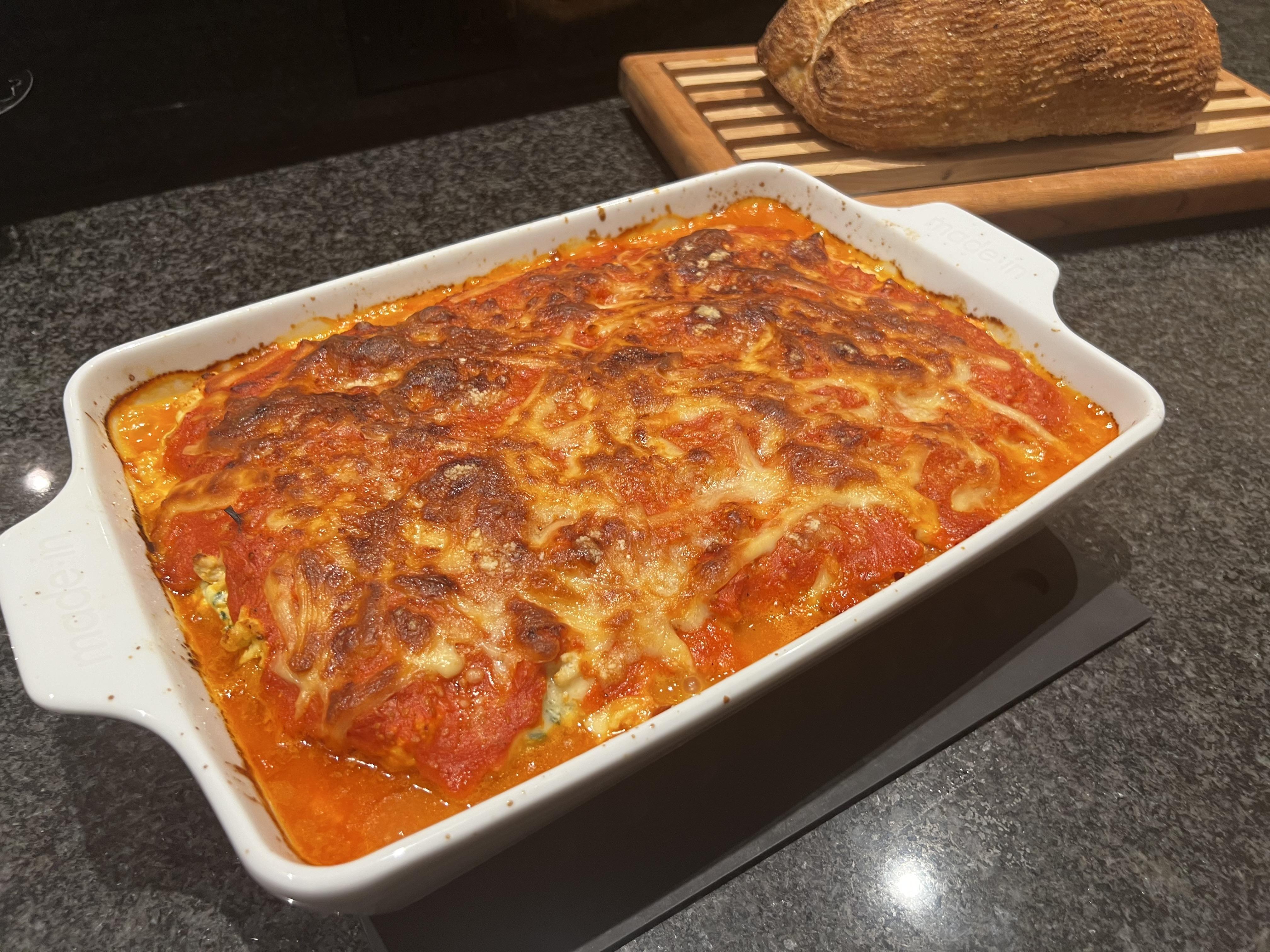 My lasagna deserves this