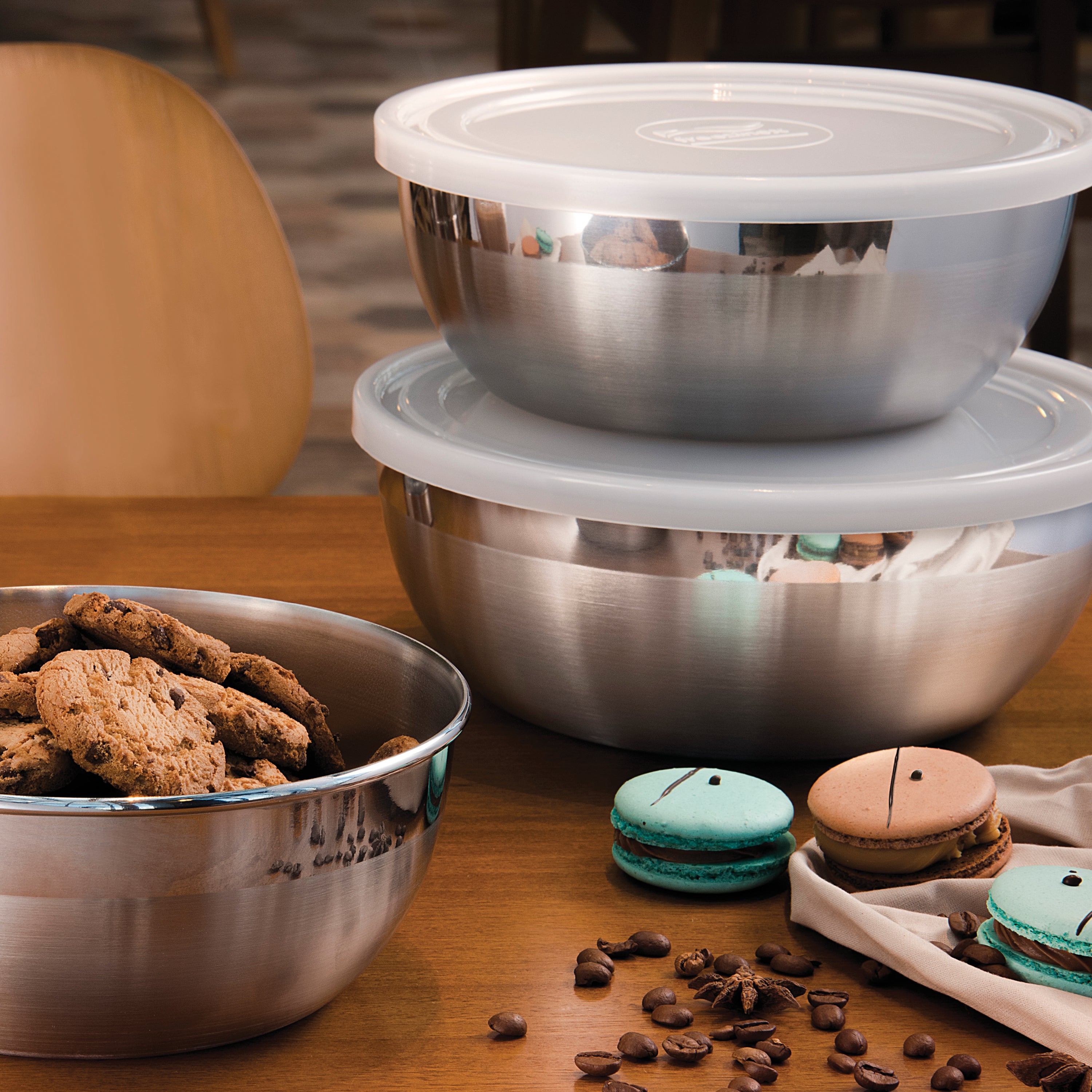 tramontina-6-piece-stainless-steel-round-container-set-with-frosted-lids image 3