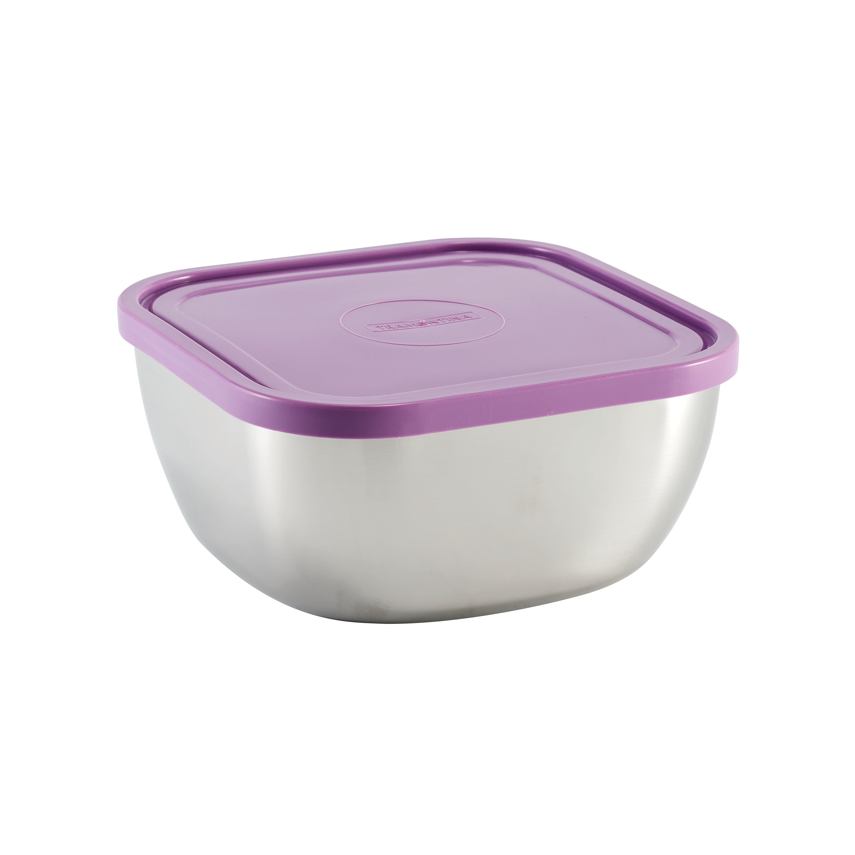 tramontina-6-piece-stainless-steel-covered-square-container-set-multi-color-lids image 5