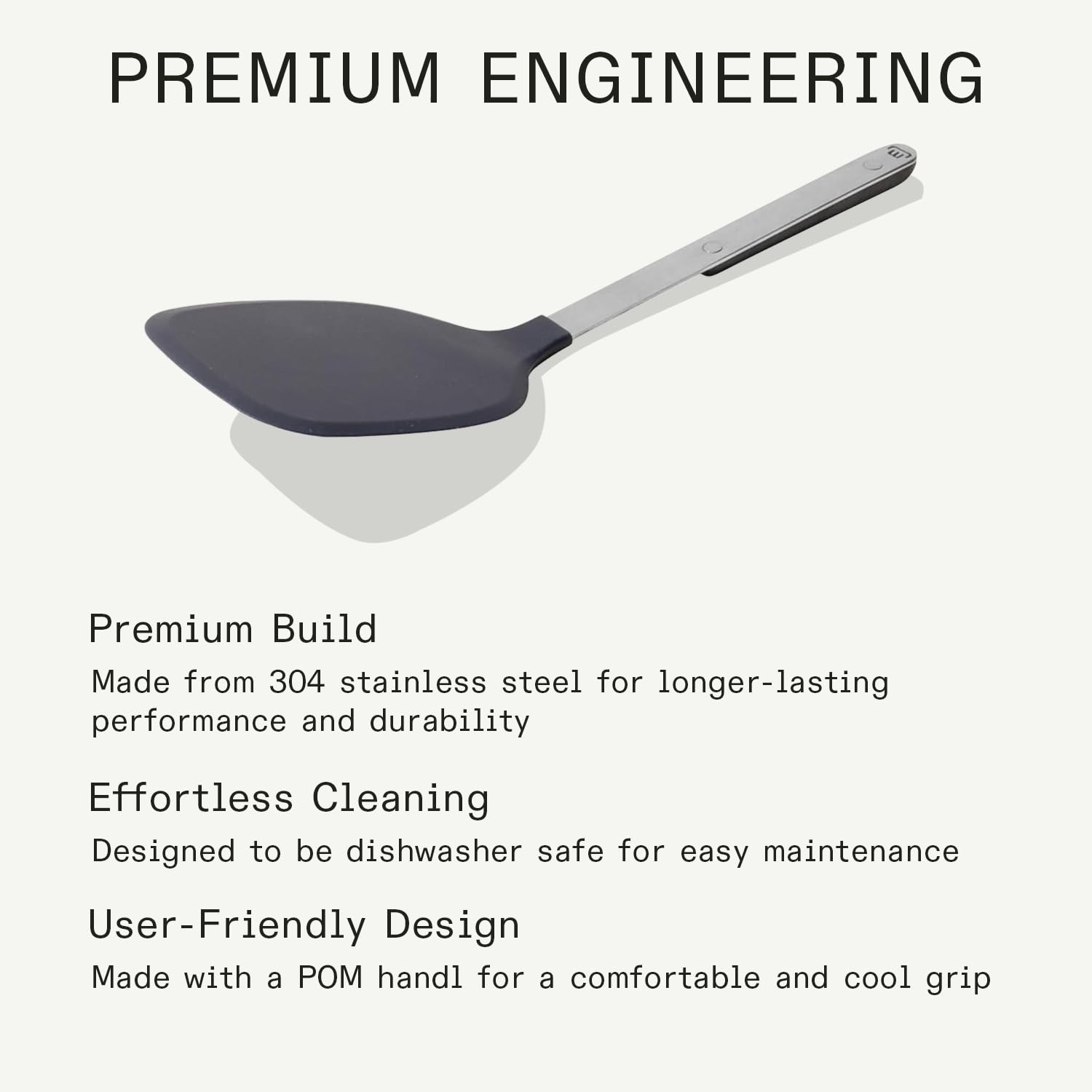 made-in-rubber-spatula-harbour-blue-14-5-silicone-head-stainless-steel-kitchen-s image 3