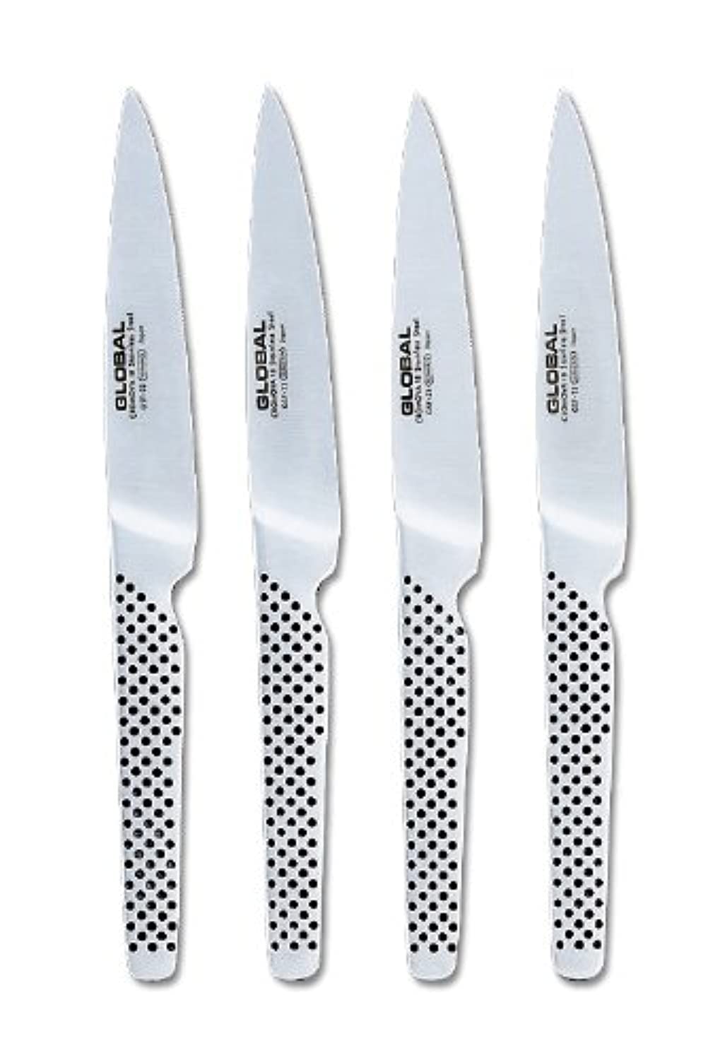 global-4-piece-steak-knife-set-razor-sharp-straight-edge-high-carbon-stainless-s image 1