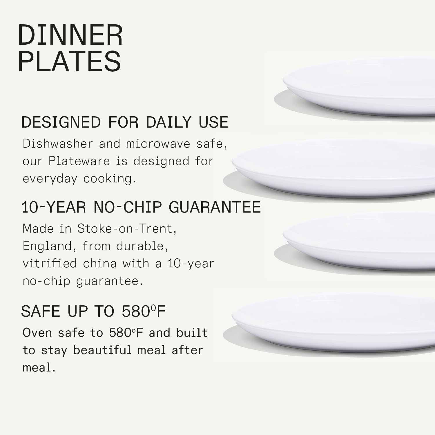made-in-cookware-10-5-porcelain-dinner-plates-set-of-4-white-crafted-in-england image 3